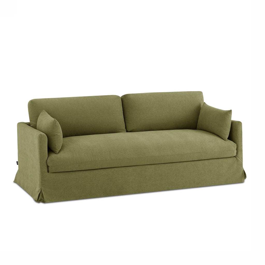JATOBA Fabric Straight Sofa – Green