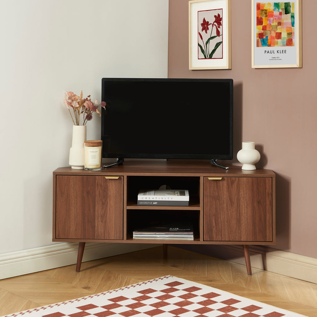JEANNE Corner TV Stand