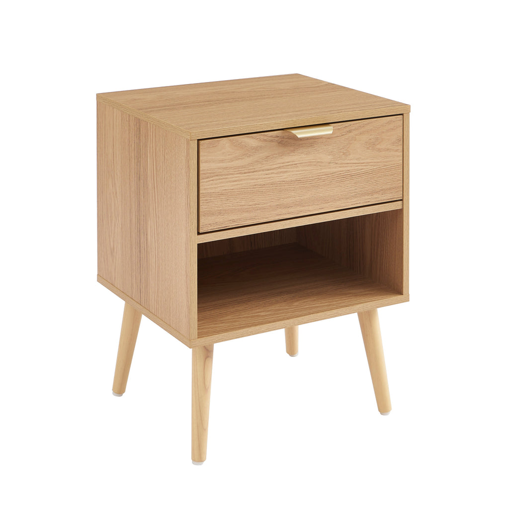 JEANNE Set of 2 Nightstands with Drawer