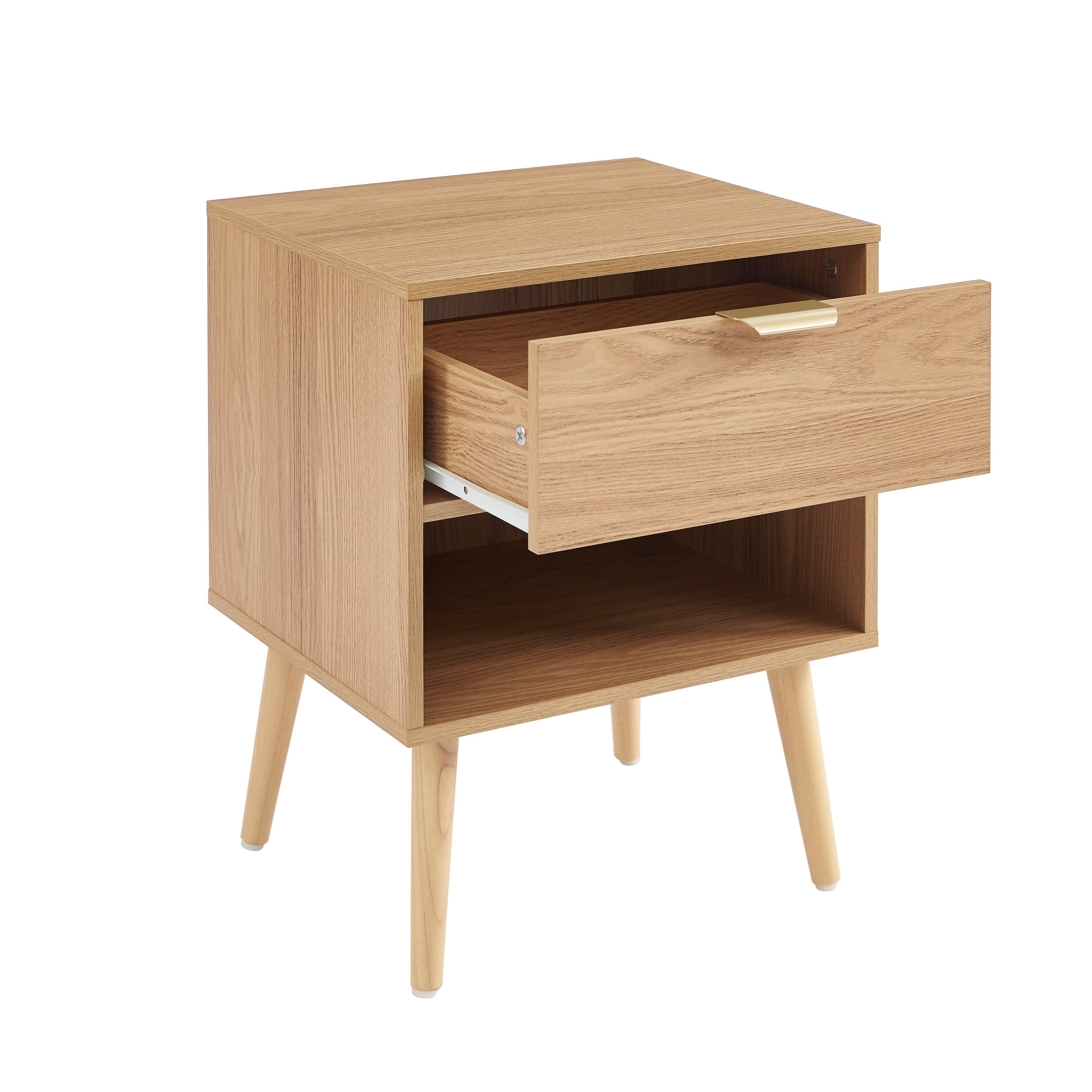 JEANNE Set of 2 Nightstands with Drawer