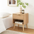 JEANNE Set of 2 Nightstands with Drawer