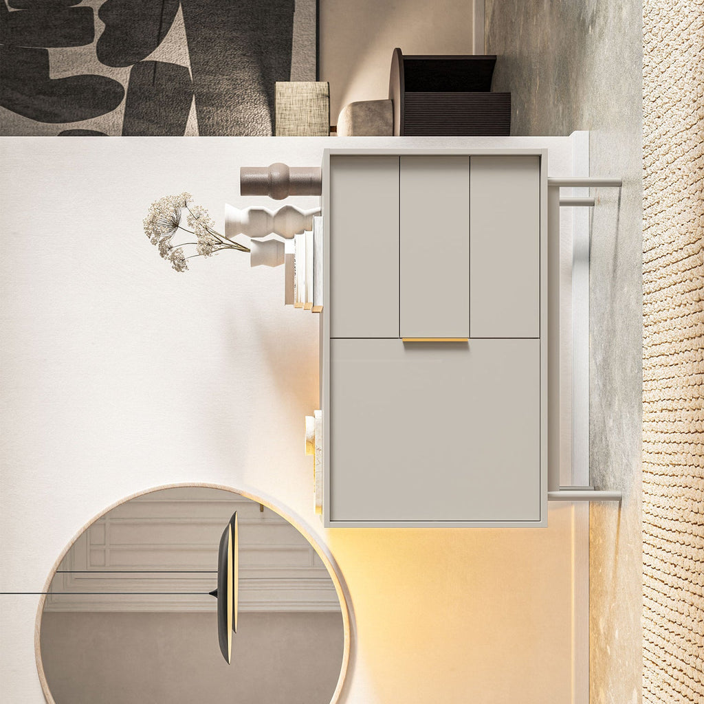 JONA Highboard with 3 drawers