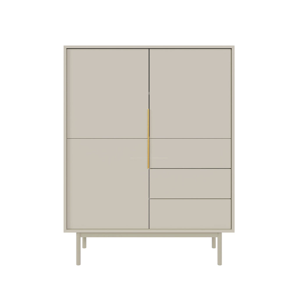 JONA Highboard, 3 doors, 3 drawers