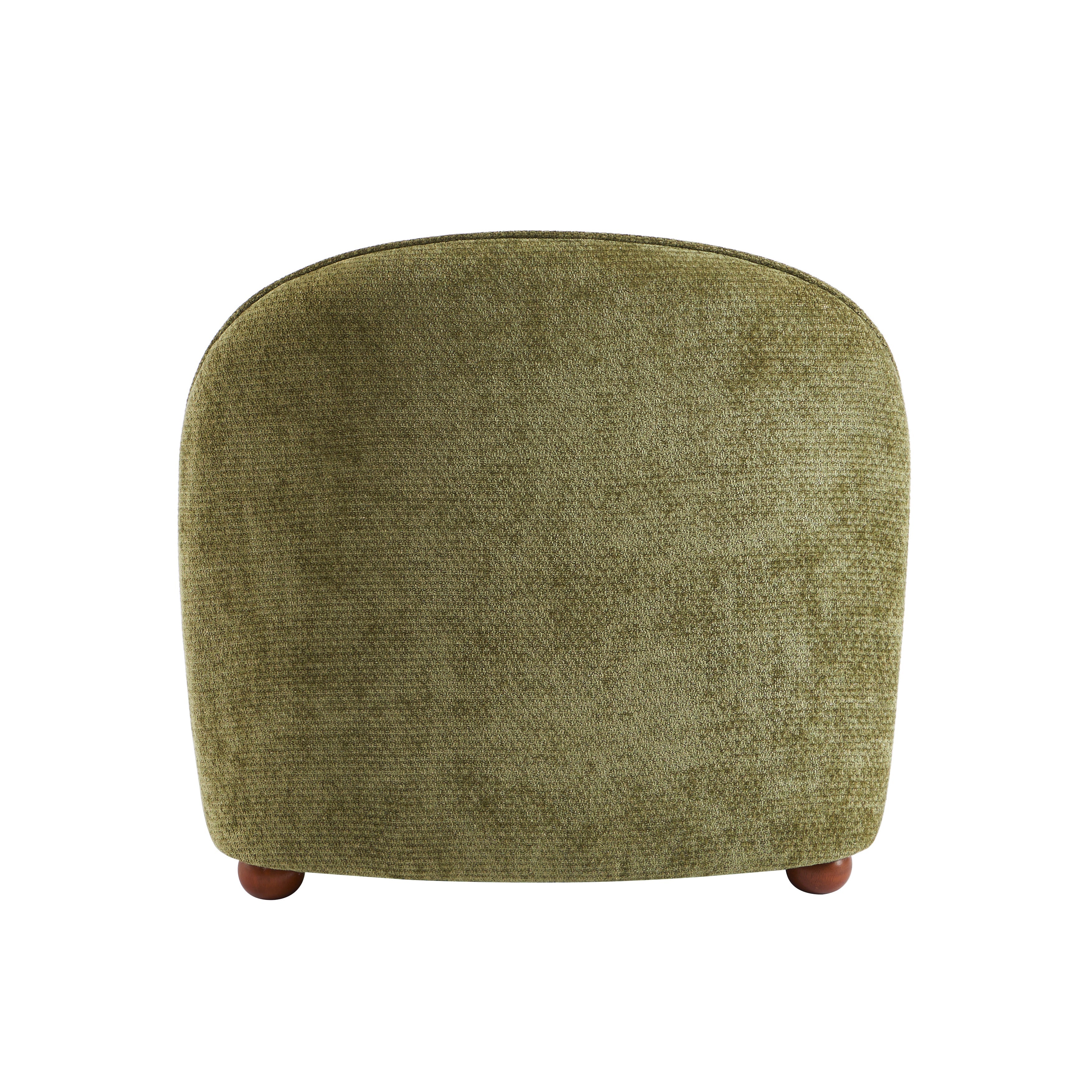 JUDY 30" Chenille Fabric Accent Chair - Green