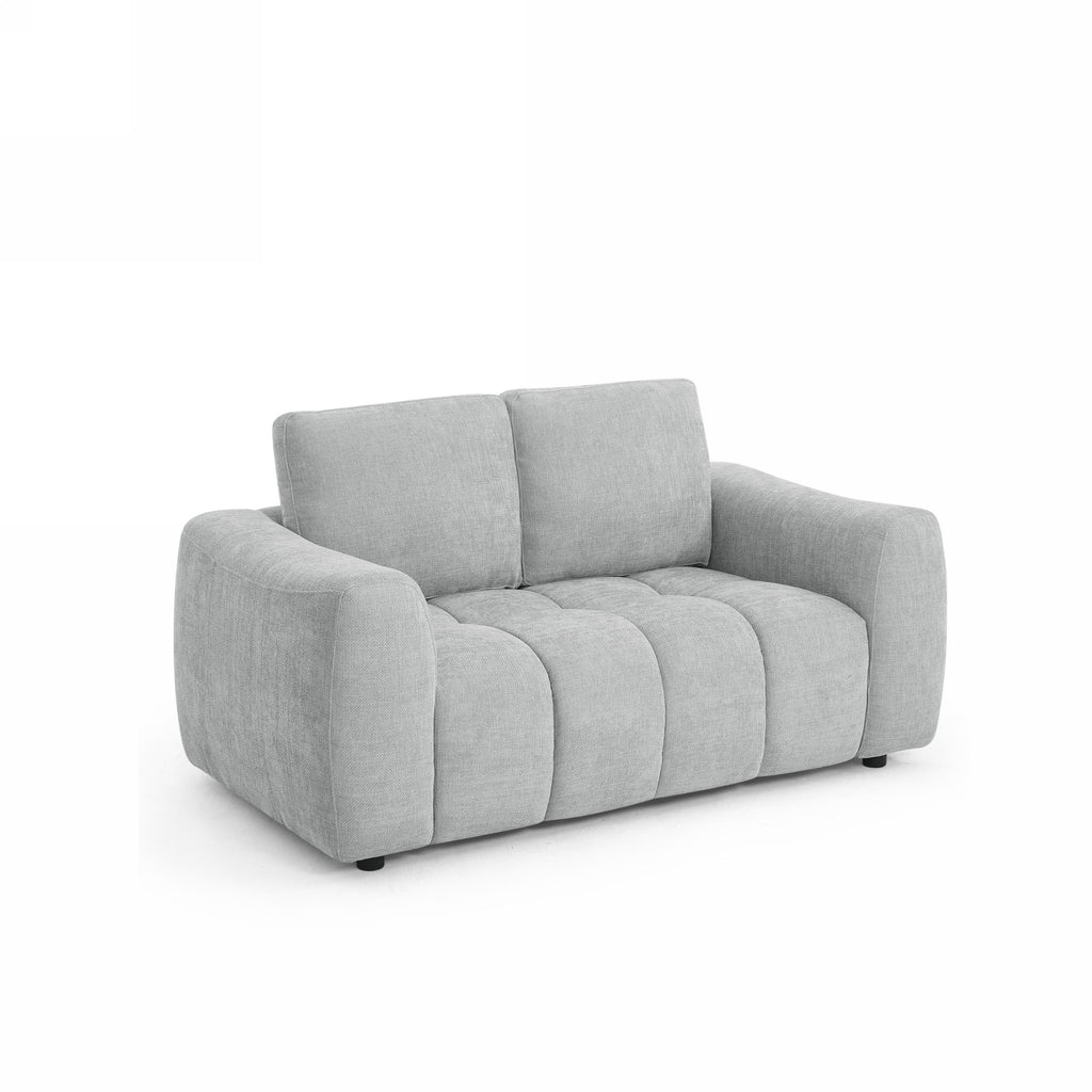 KEREA 3-Seater + 2-Seater Sofa Set – Fabric Living Room Furniture