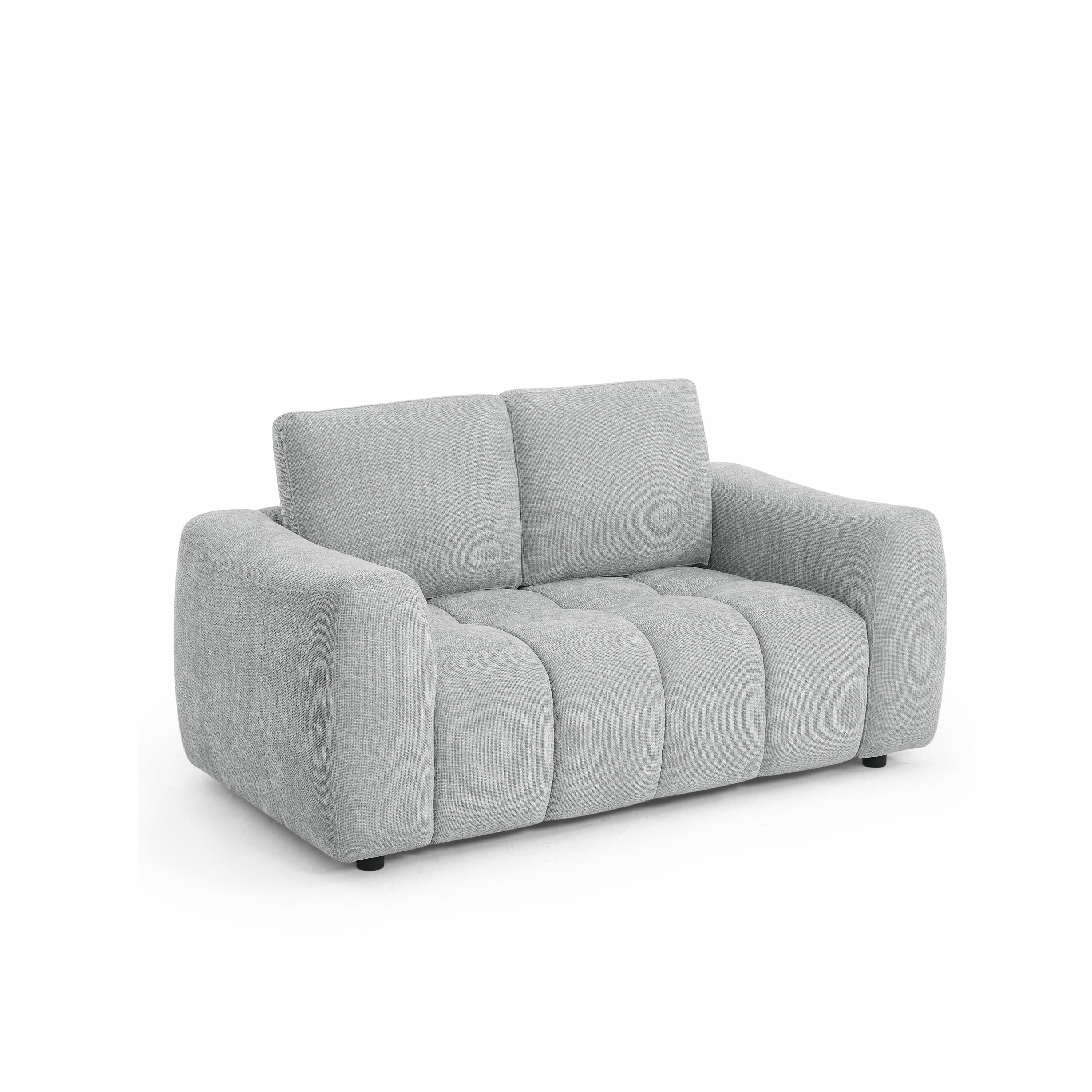 KEREA 3-Seater + 2-Seater Sofa Set – Fabric Living Room Furniture