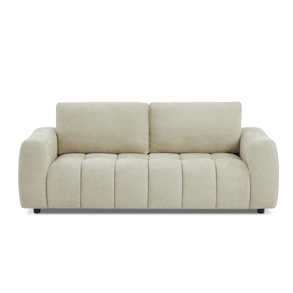 KEREA 3-Seater + 2-Seater Sofa Set – Fabric Living Room Furniture