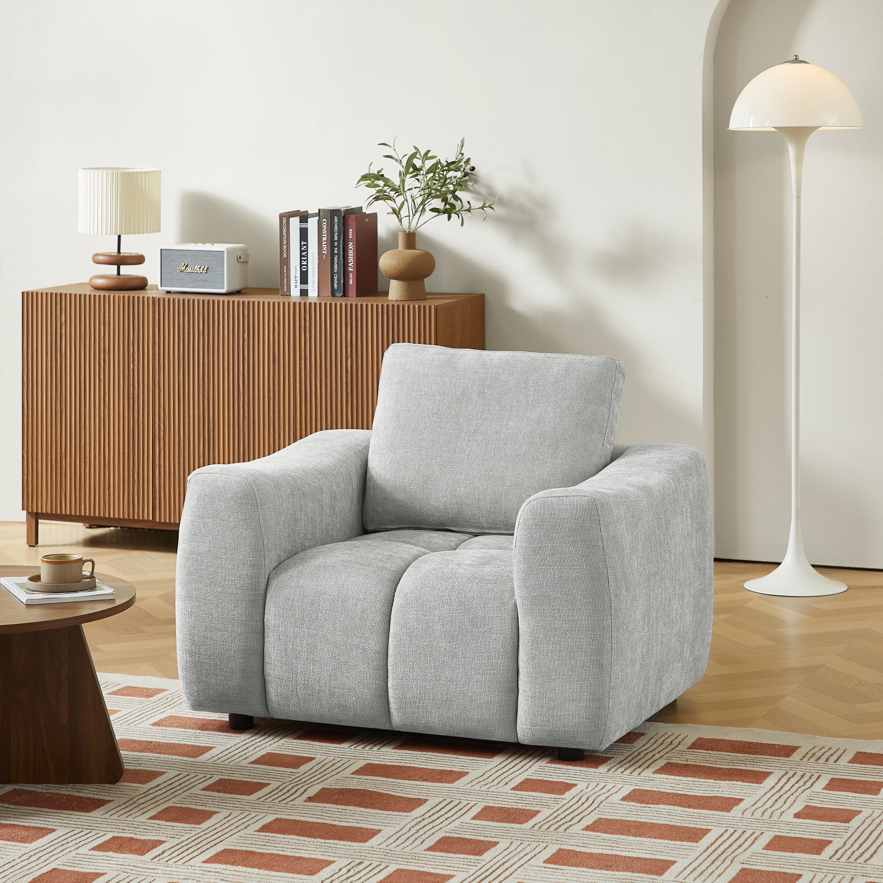 KEREA 42'' Accent Chair – Gray