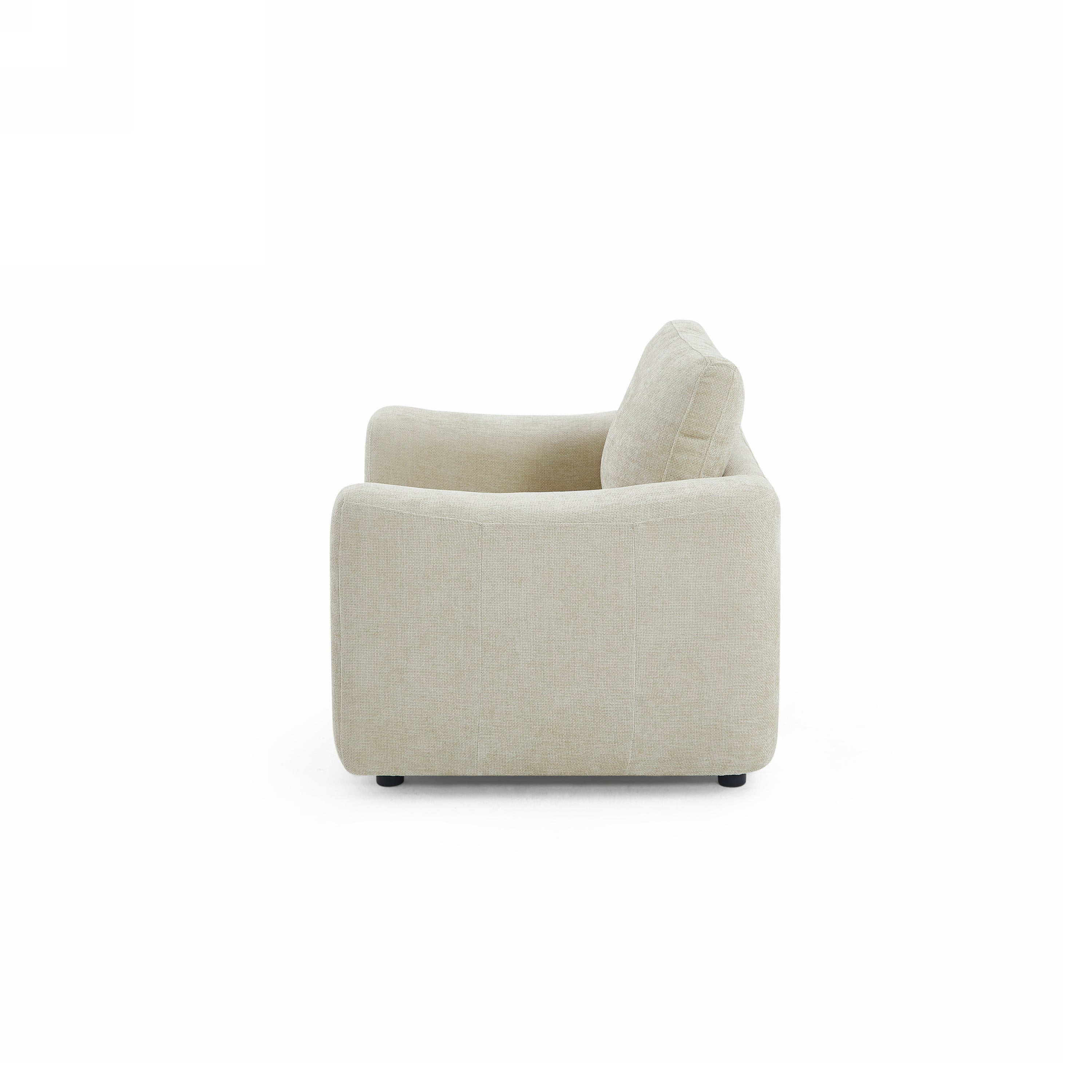 KEREA 42'' Accent Chair – Taupe