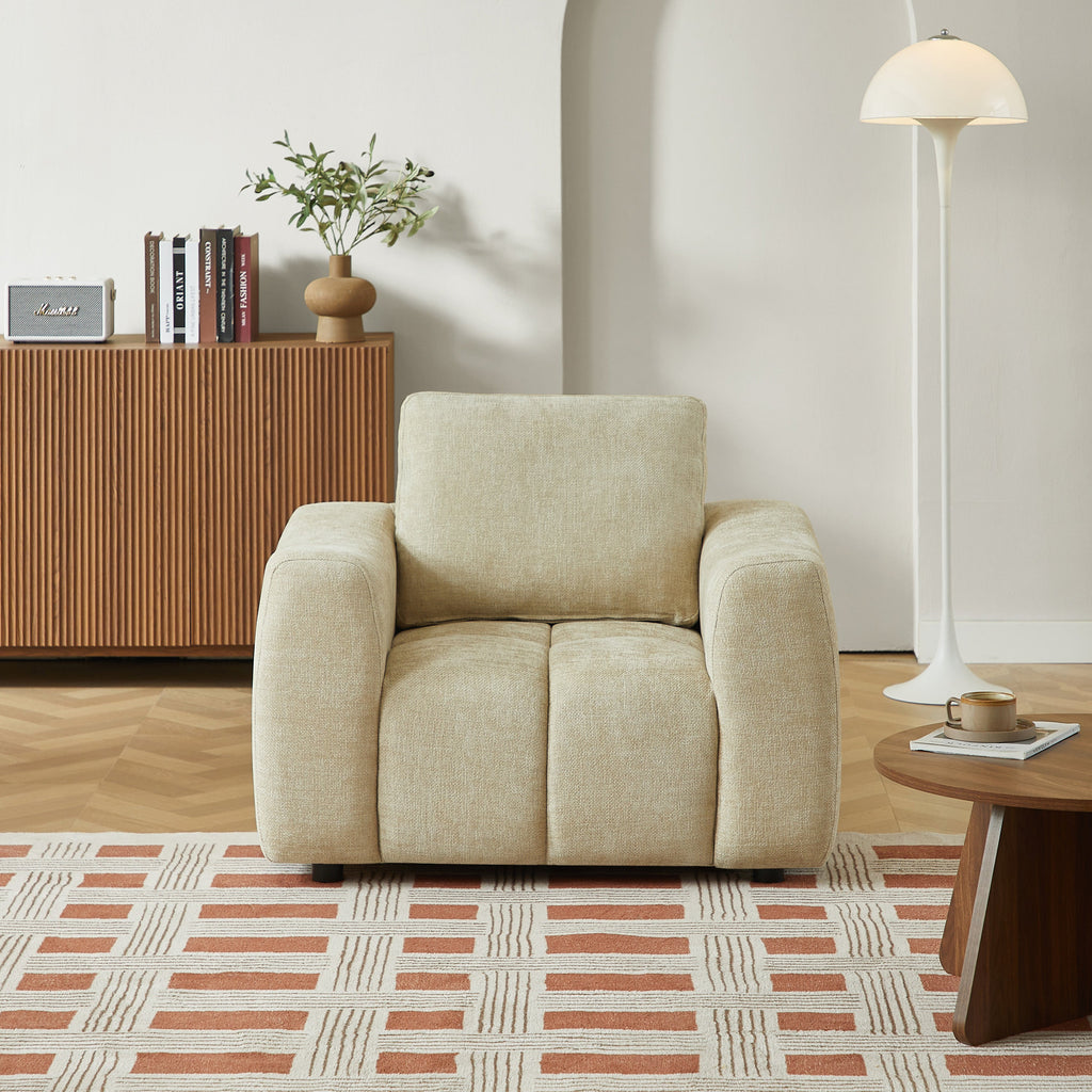 KEREA 42'' Accent Chair – Taupe