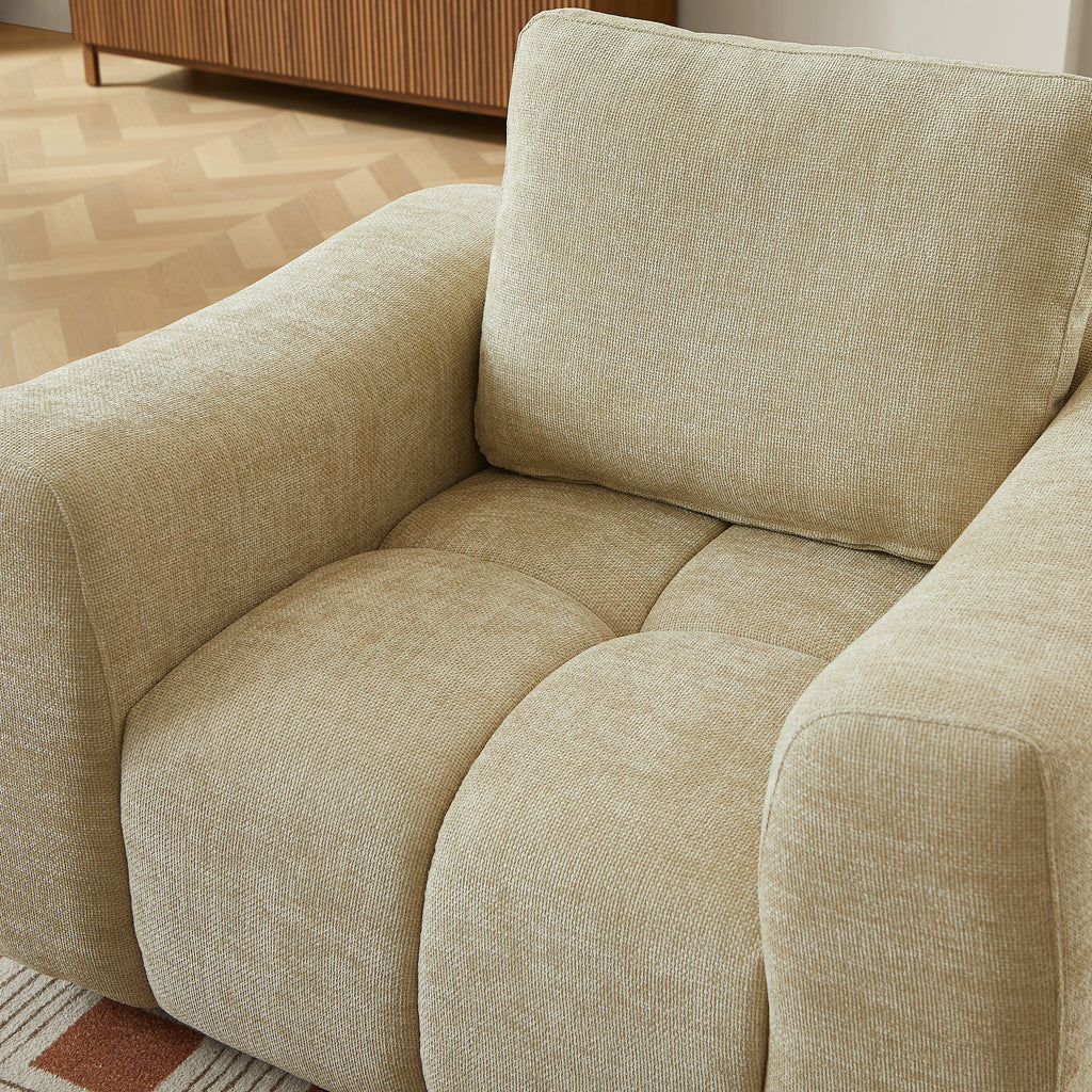 KEREA 42'' Accent Chair – Taupe