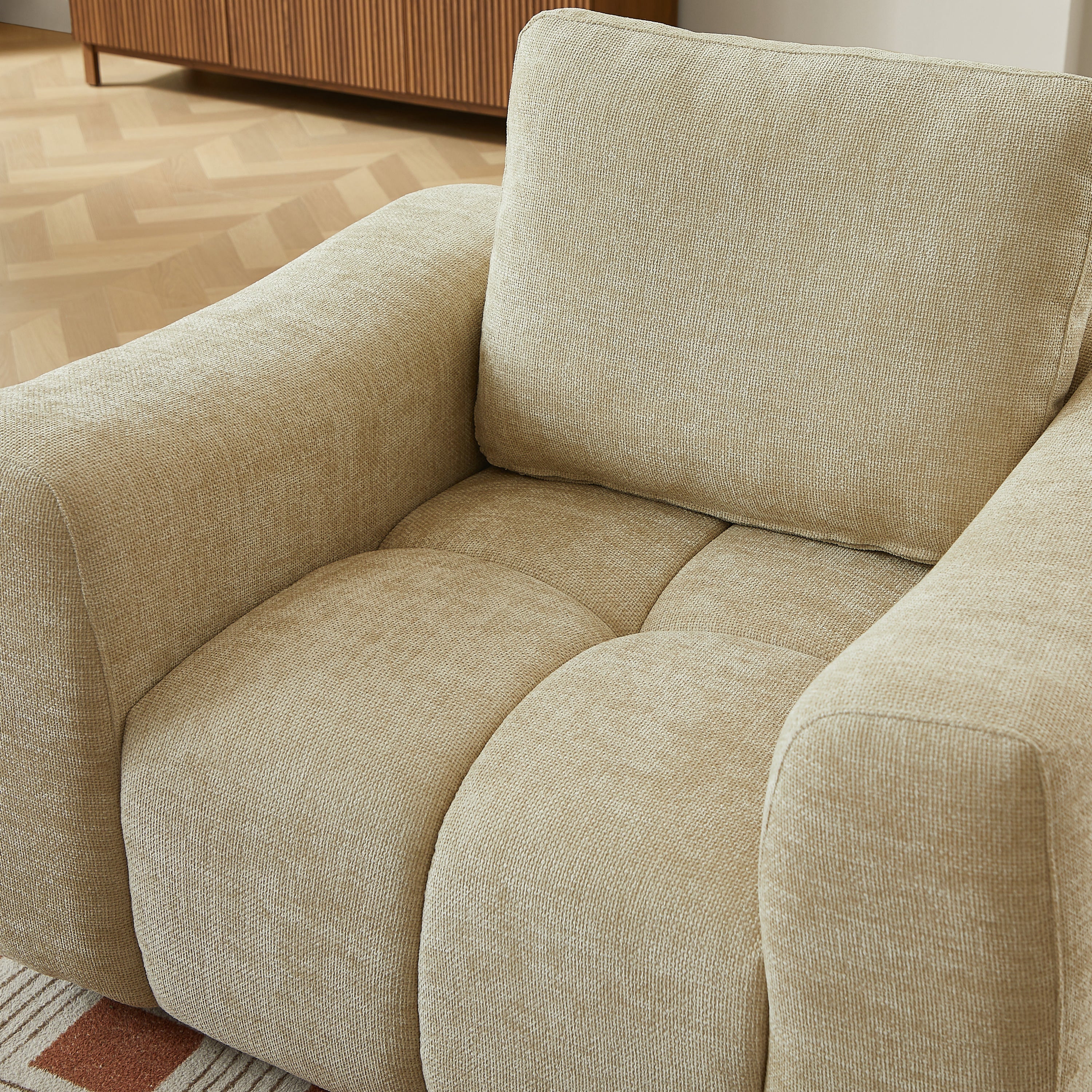 KEREA 42'' Accent Chair – Taupe