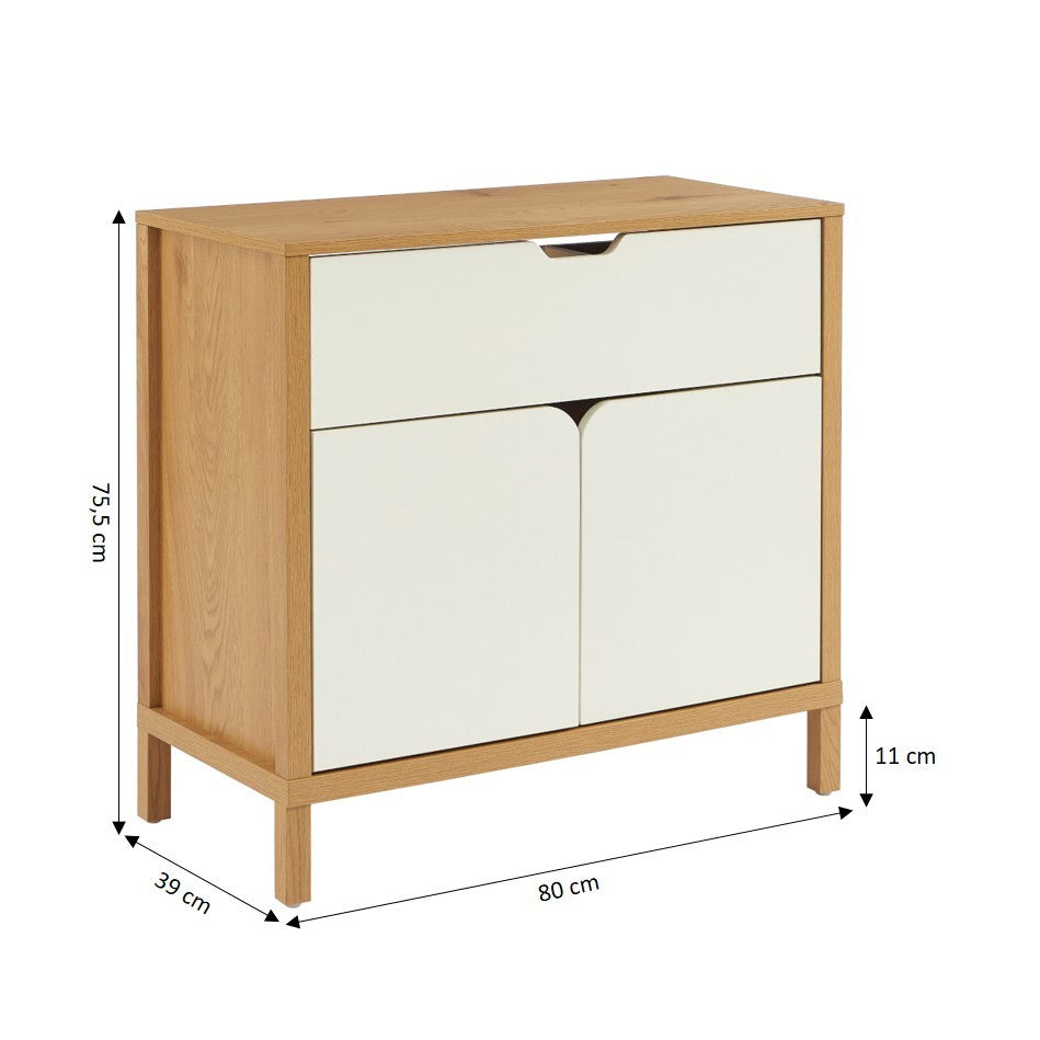 KILDA Under-Sink Bathroom Cabinet – White