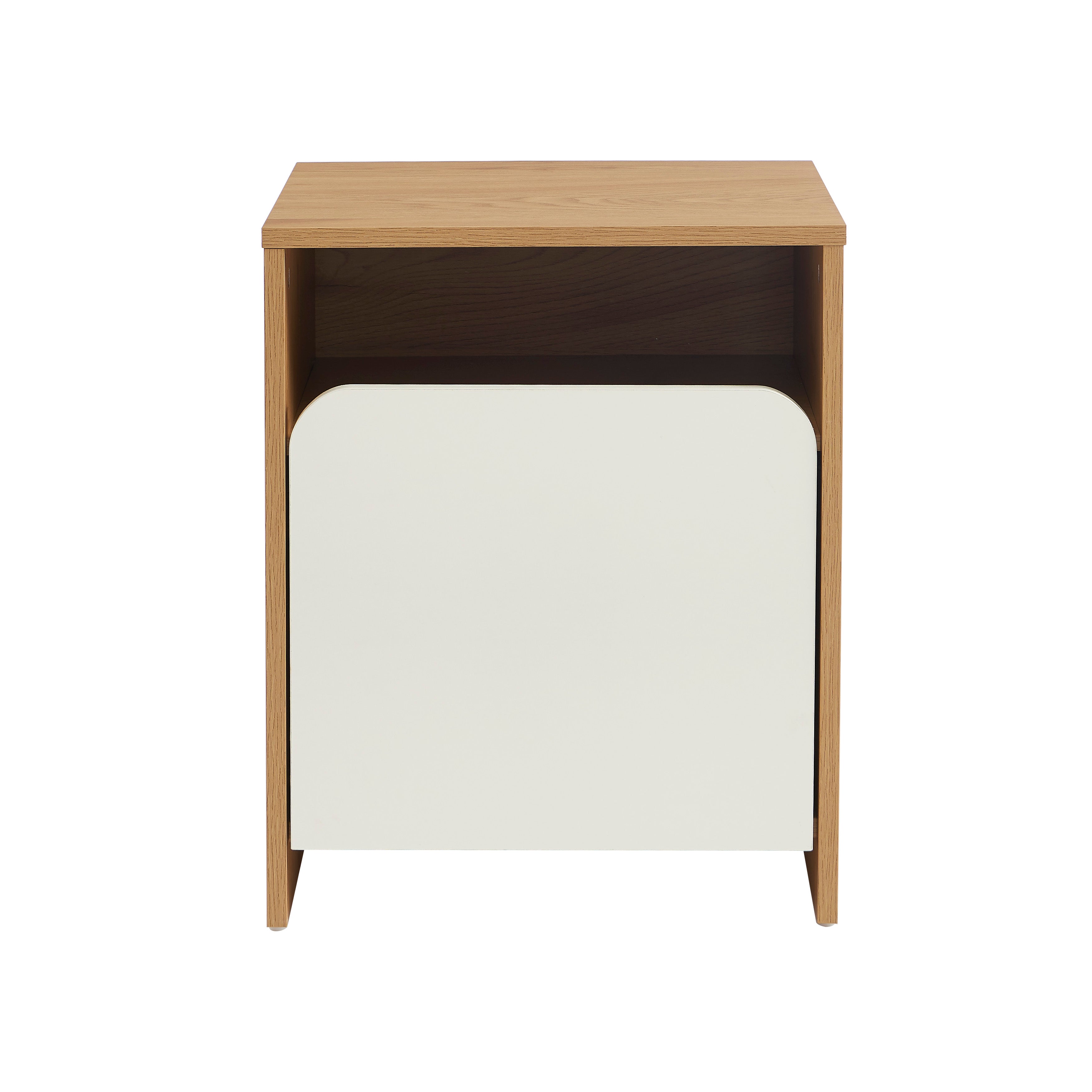 KILDA Nightstand with Drawer – White