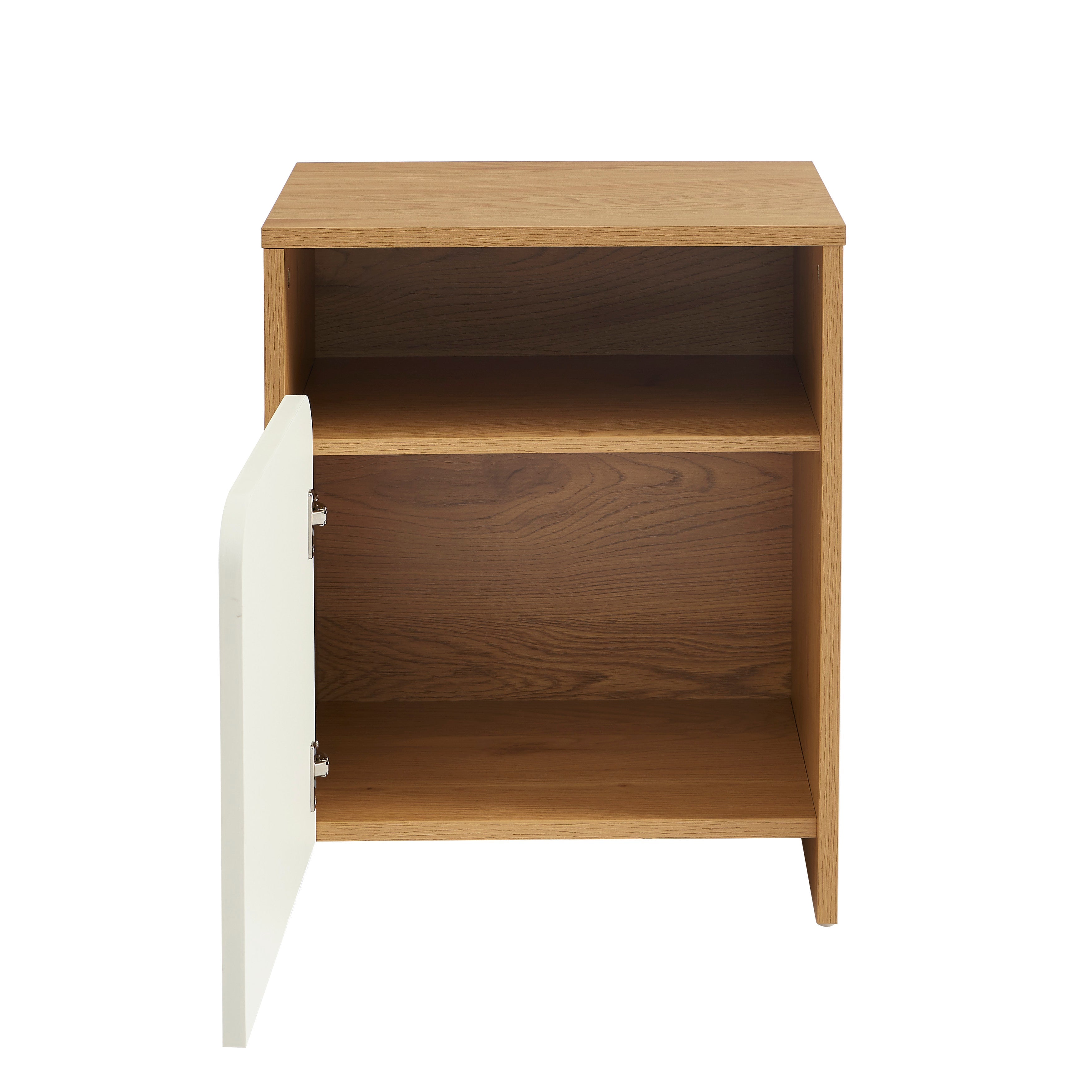 KILDA Nightstand with Drawer – White