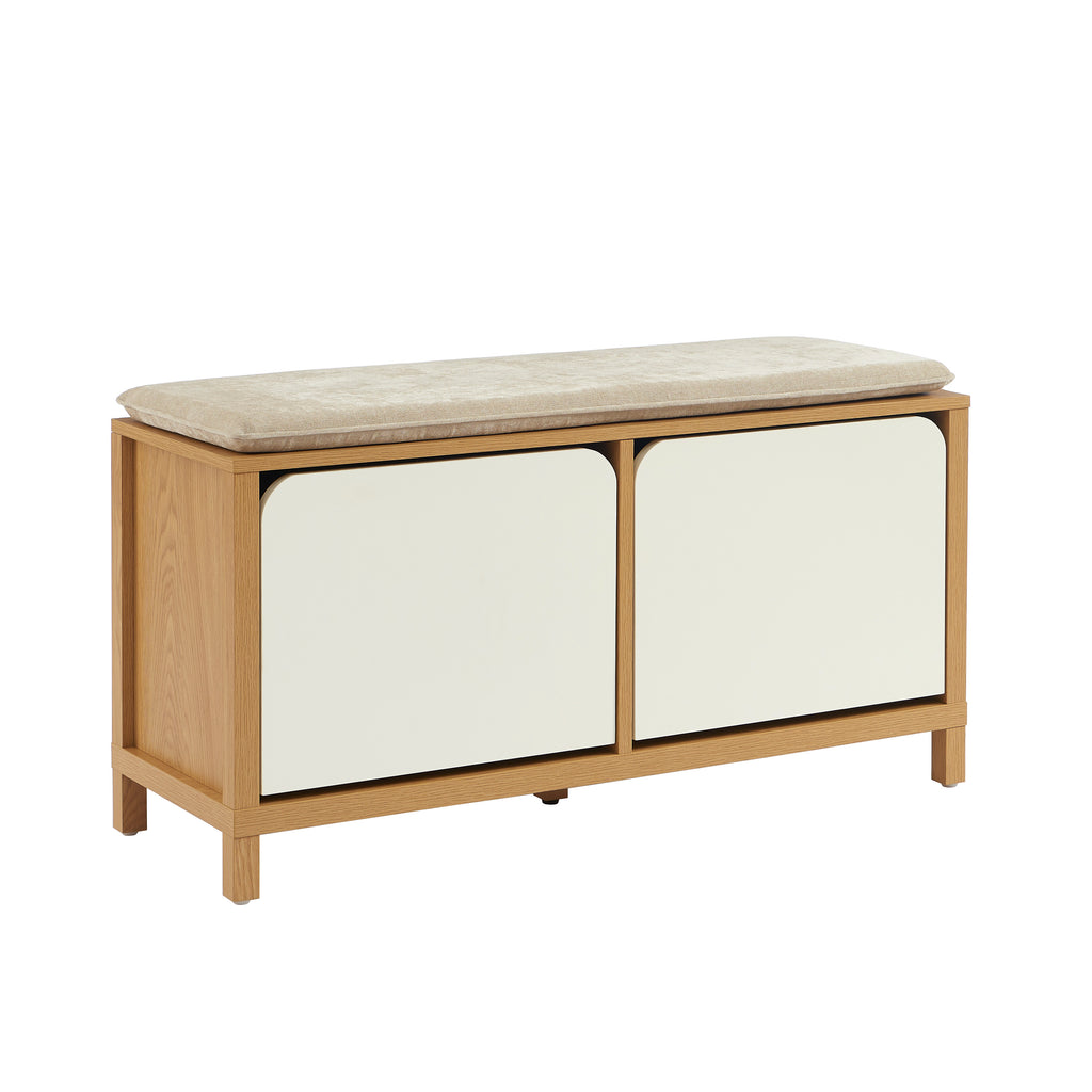 KILDA Large Shoe Cabinet – White