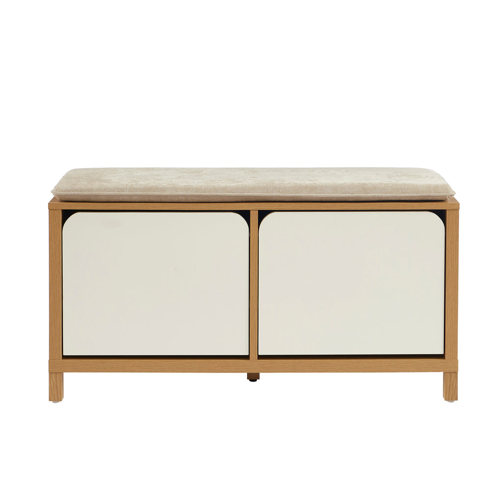 KILDA Large Shoe Cabinet – White