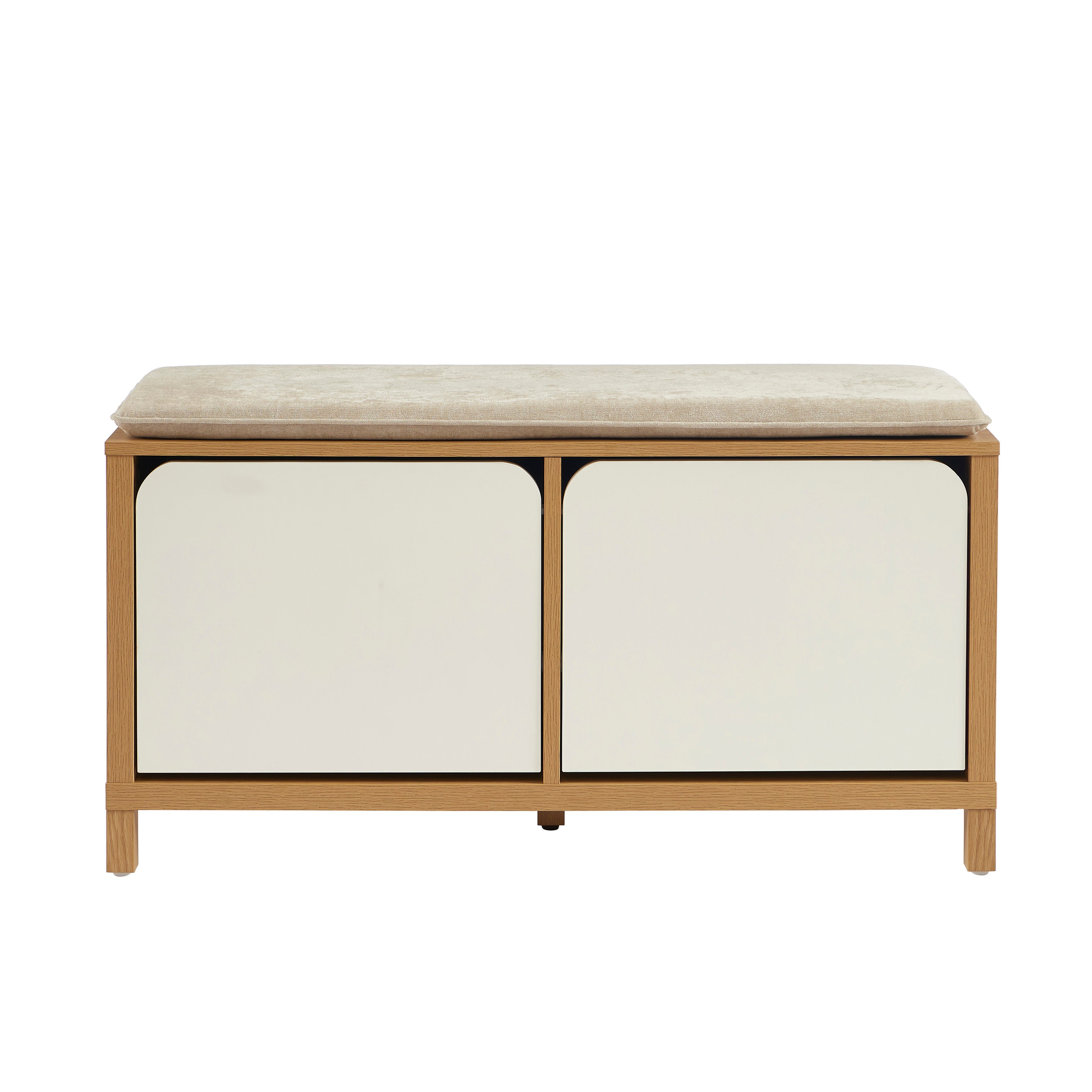 KILDA Large Shoe Cabinet – White