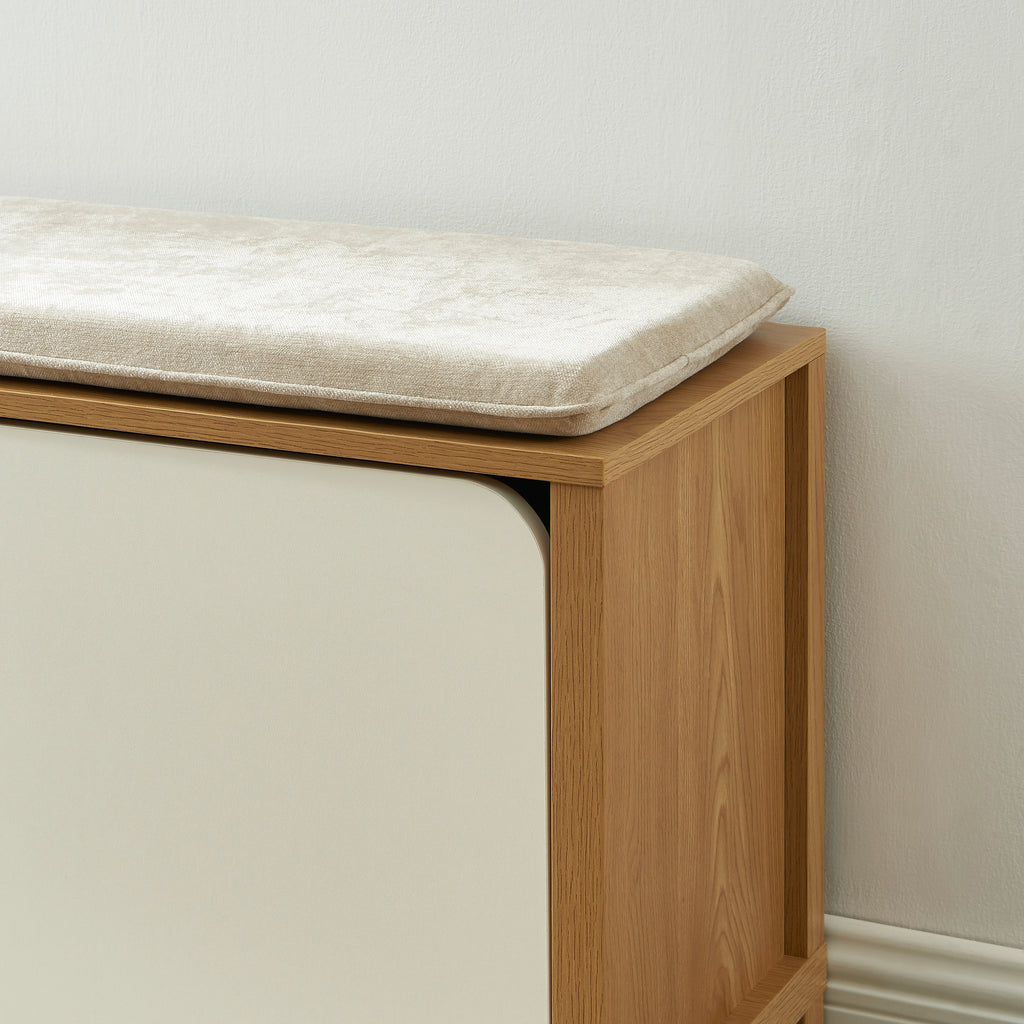 KILDA Large Shoe Cabinet – White