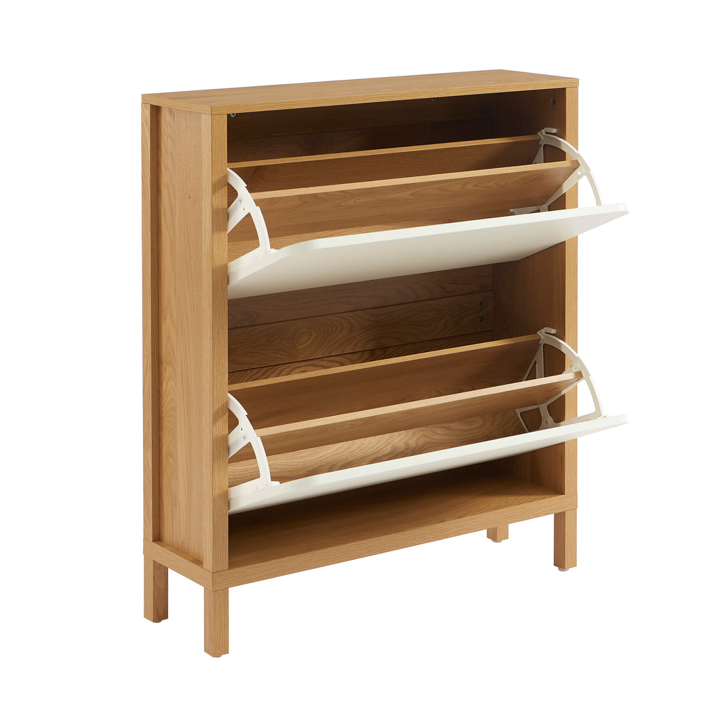 KILDA Shoe Cabinet – White