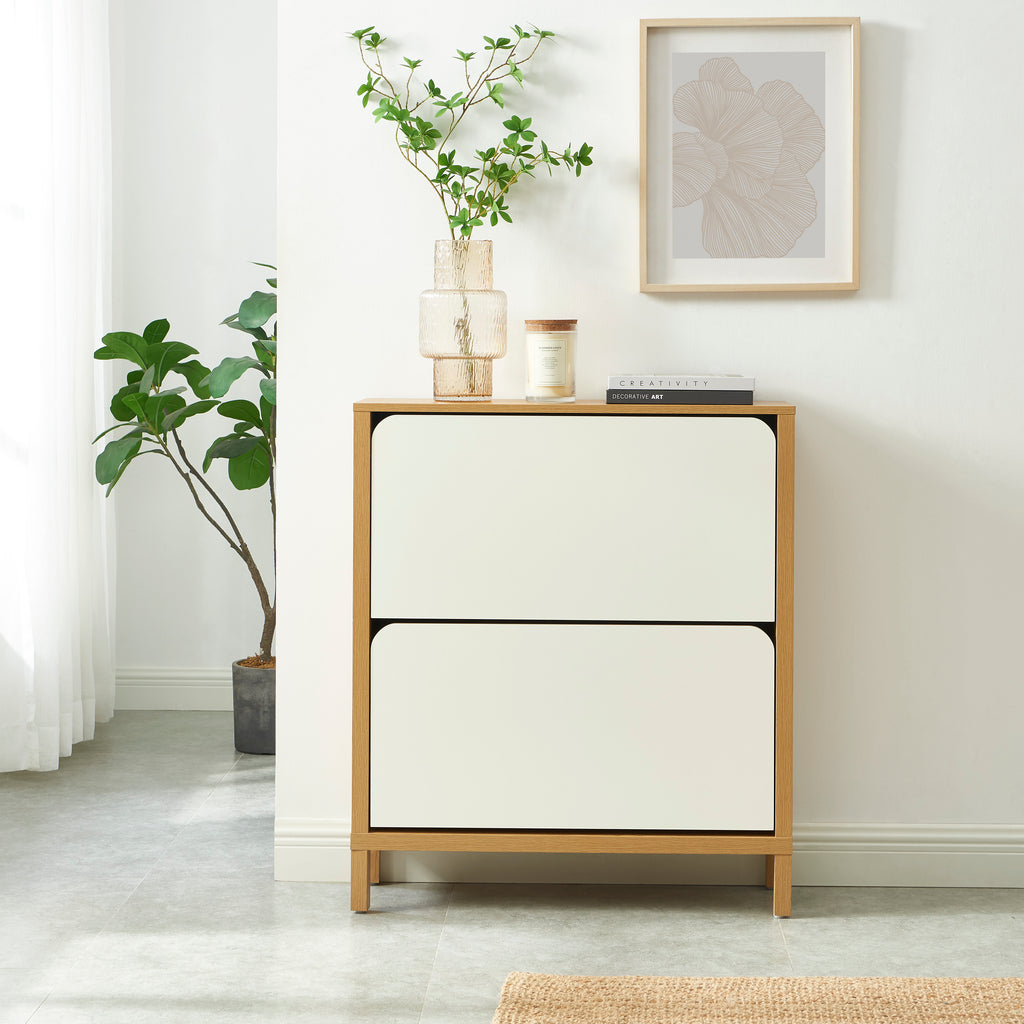 KILDA Shoe Cabinet – White