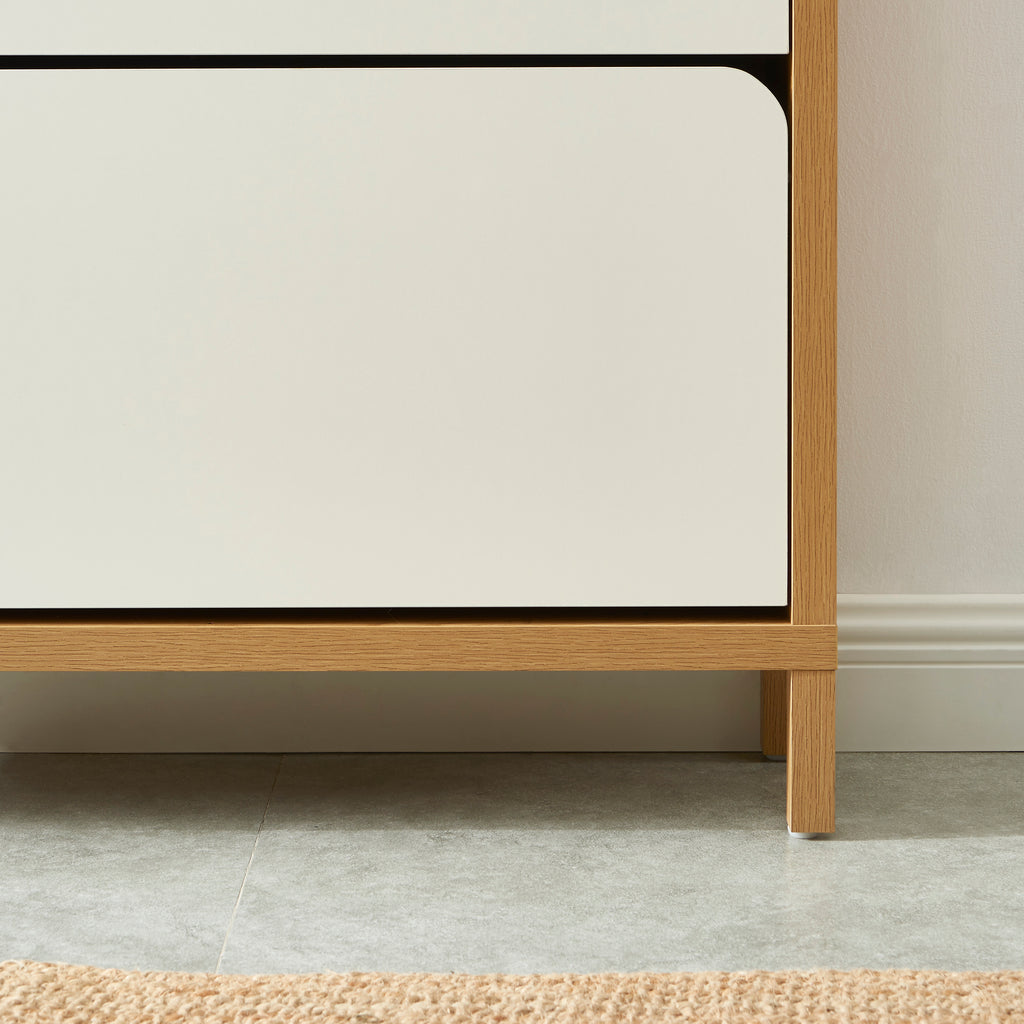 KILDA Shoe Cabinet – White