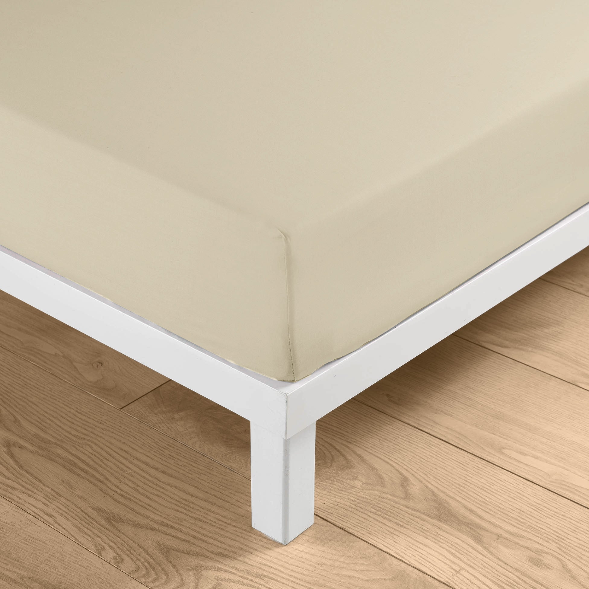 KITO Sage Fitted Sheet 63" x 79" - Beige