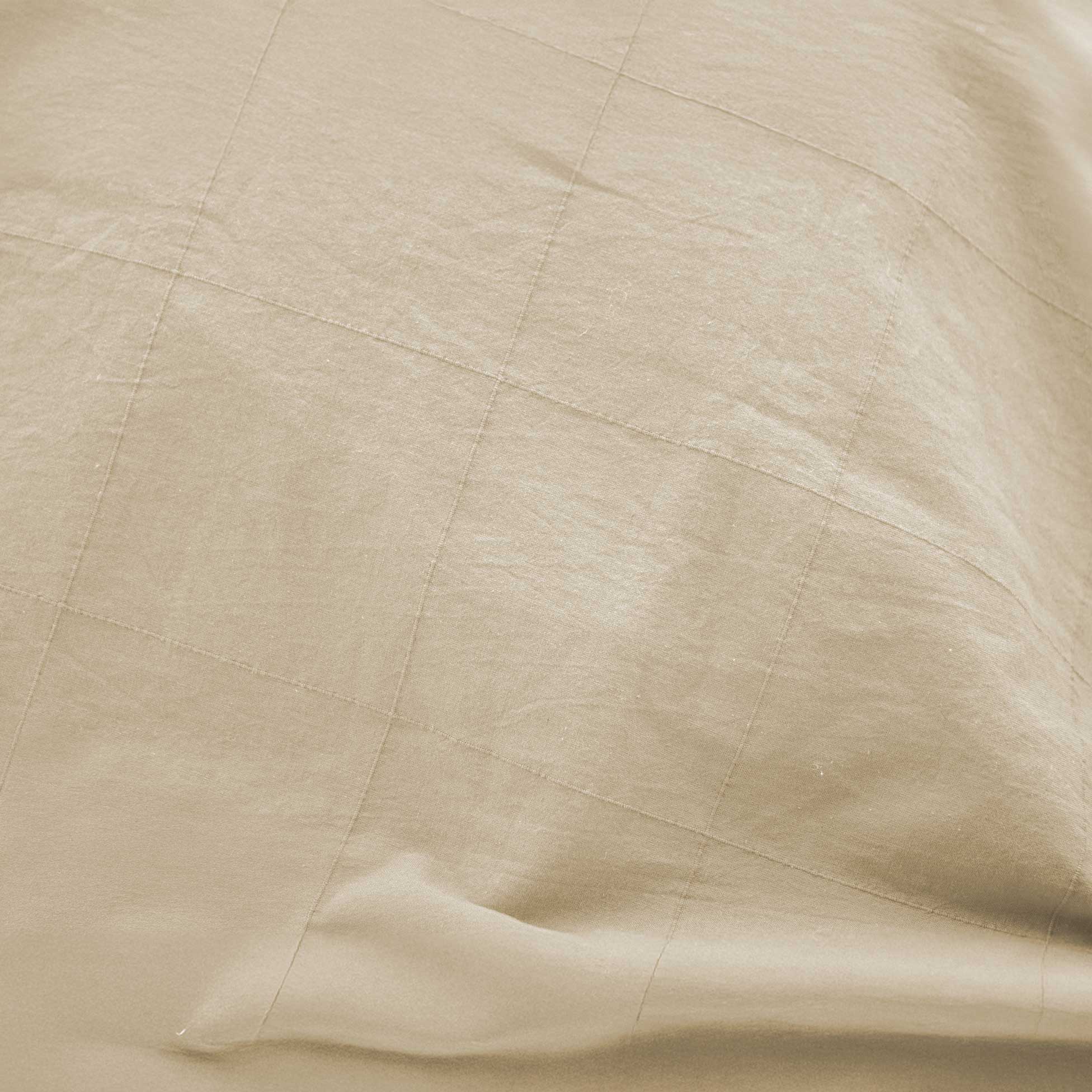 KITO Duvet Cover Set Sage 102" x 94" - Beige