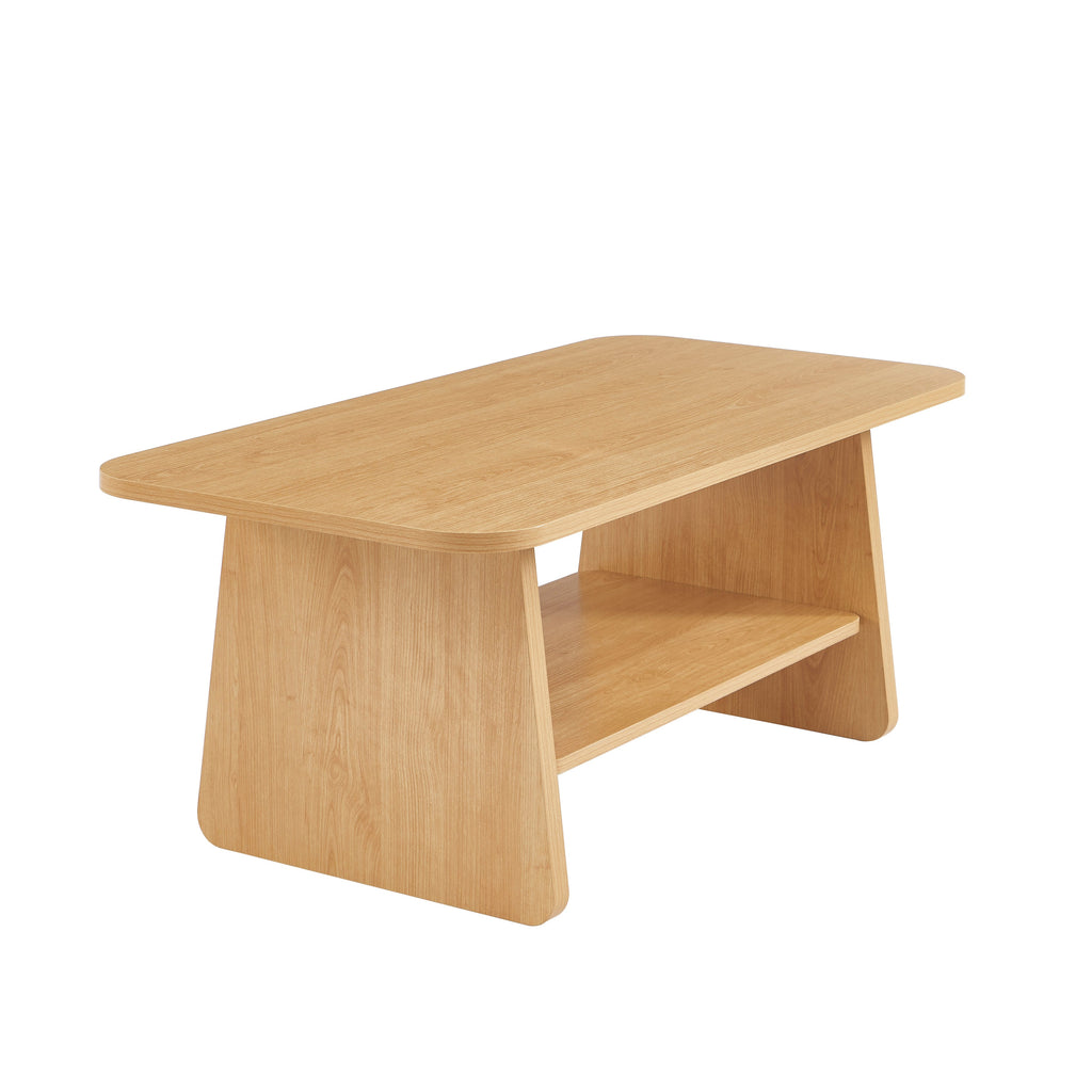 LANGO Solid Wood Coffee Table – Light wood
