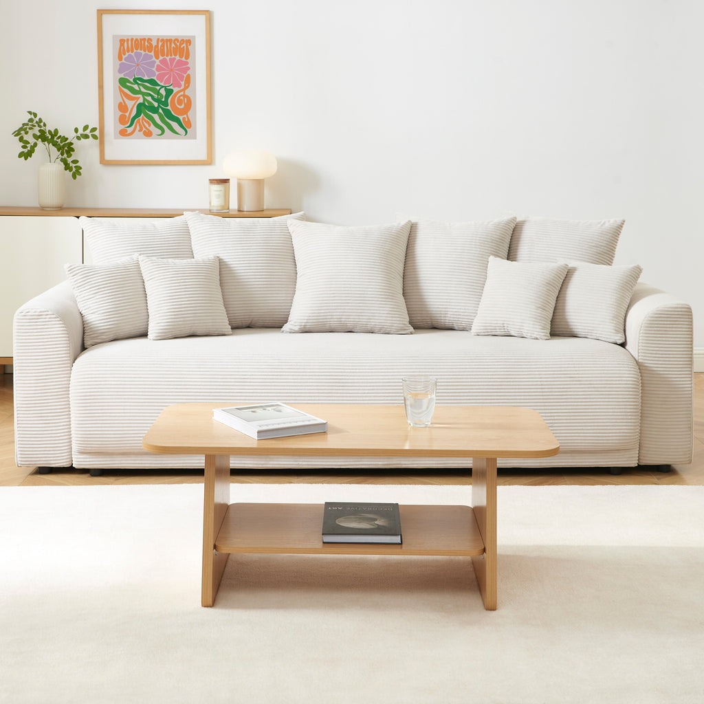 LANGO Solid Wood Coffee Table – Light wood