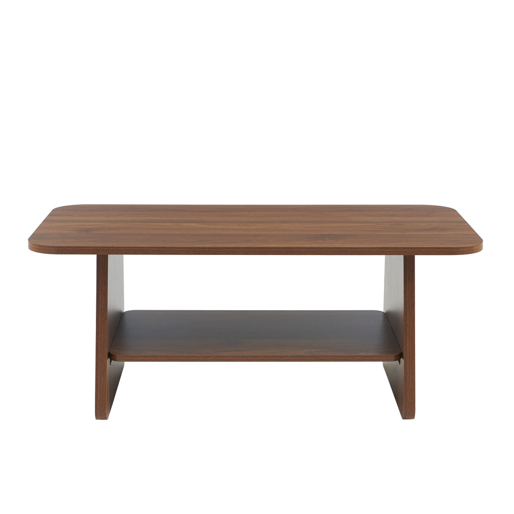LANGO Solid Wood Coffee Table – Walnut
