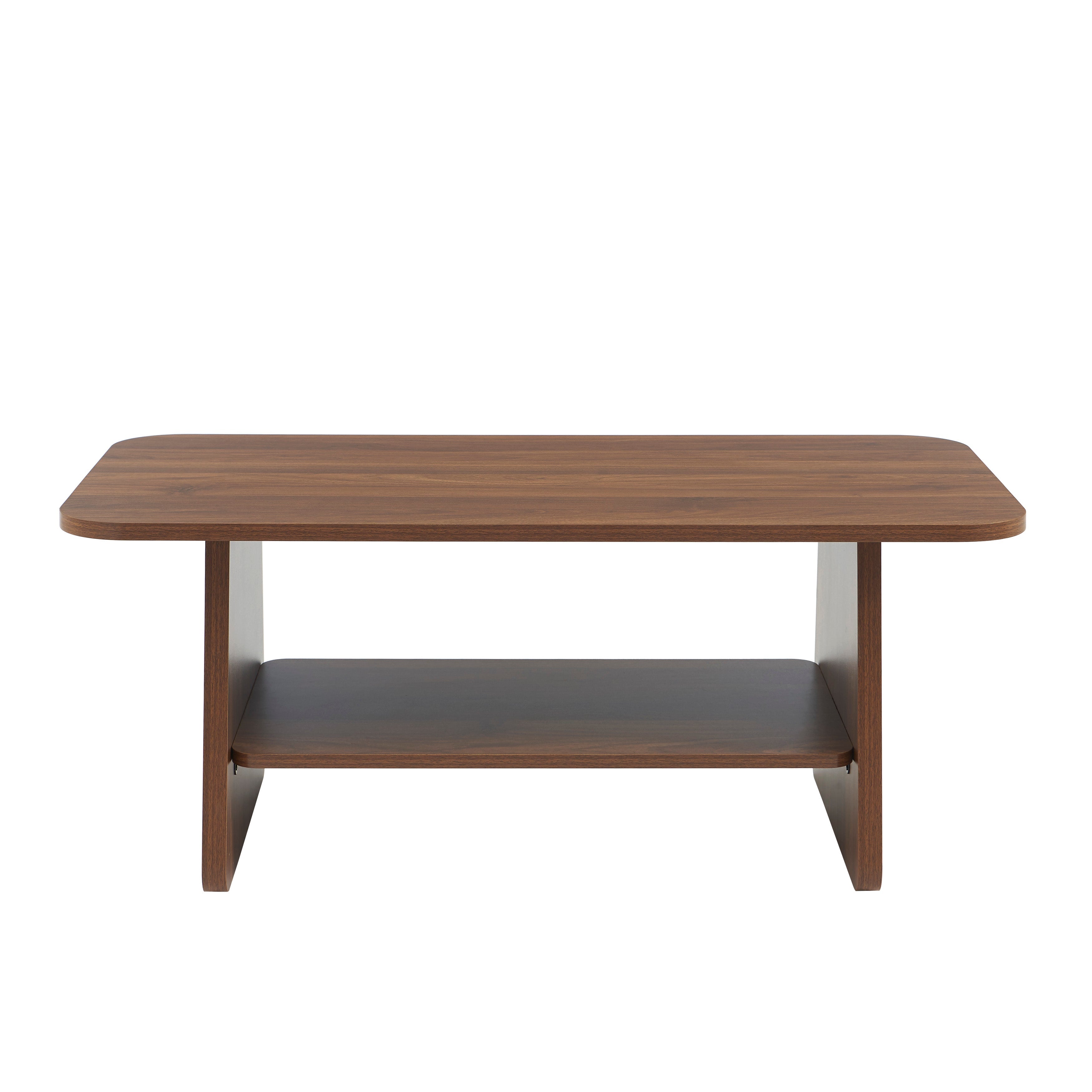 LANGO Solid Wood Coffee Table – Walnut