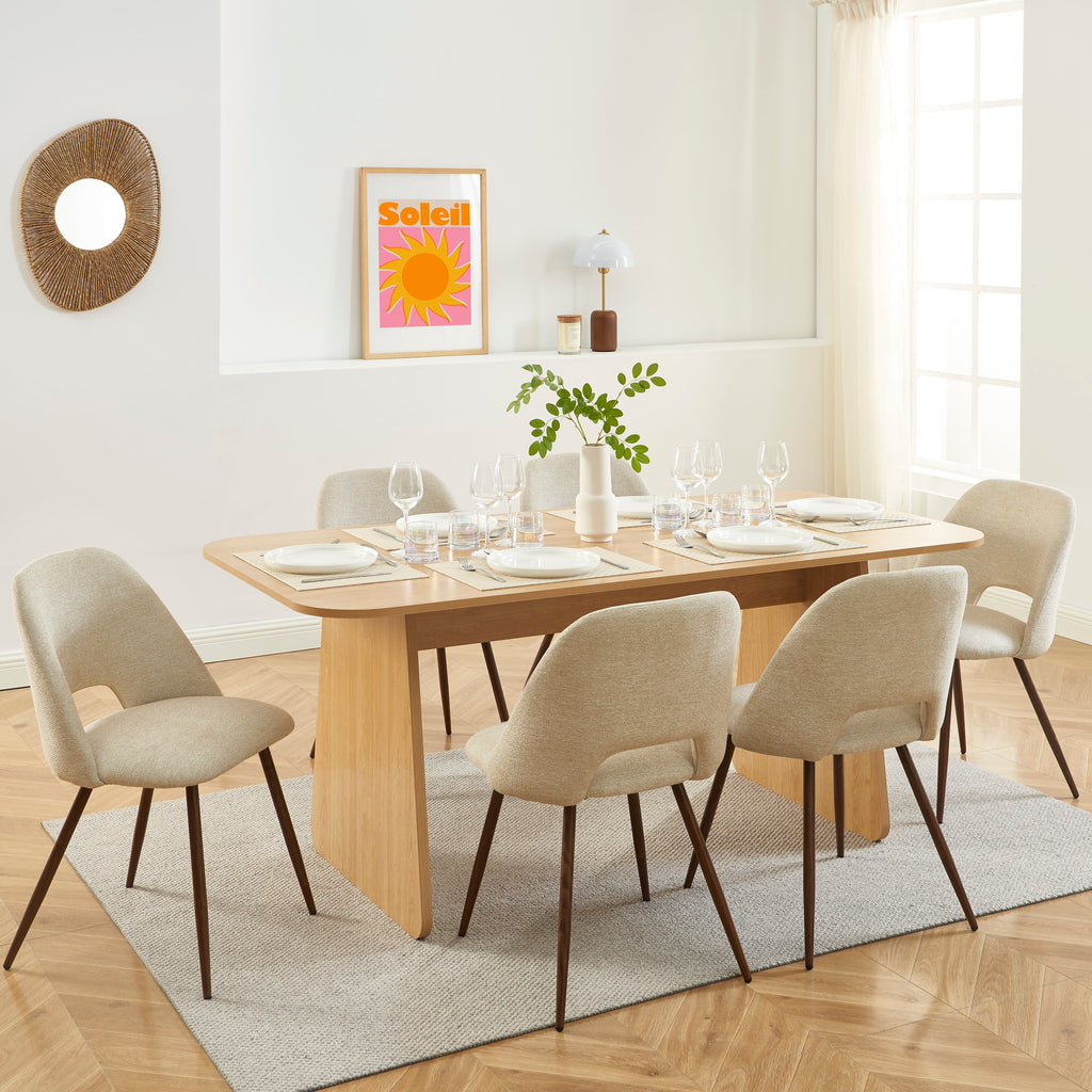 LANGO Solid Wood Dining Table