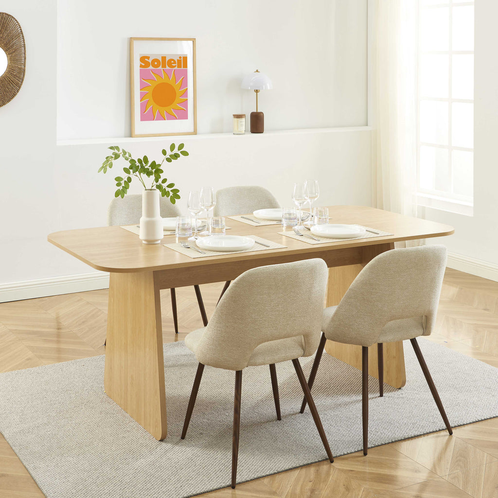 LANGO Solid Wood Dining Table