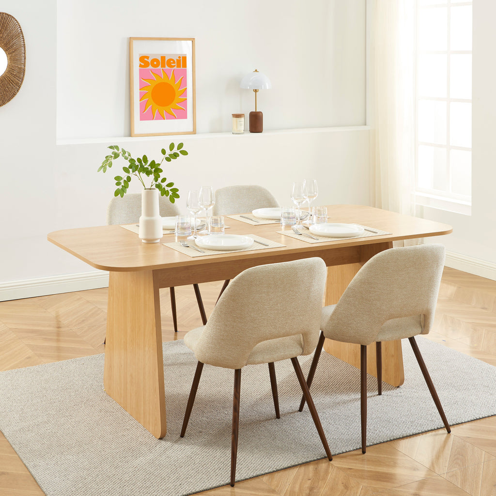 LANGO Solid Wood Dining Table