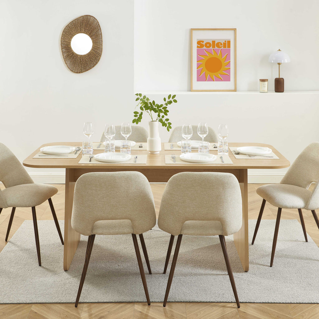 LANGO Solid Wood Dining Table