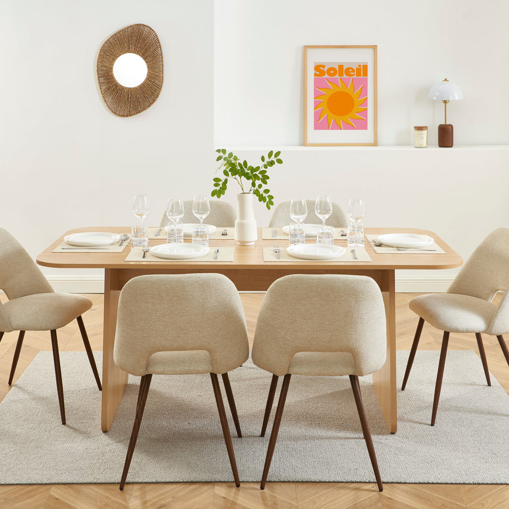 LANGO Solid Wood Dining Table