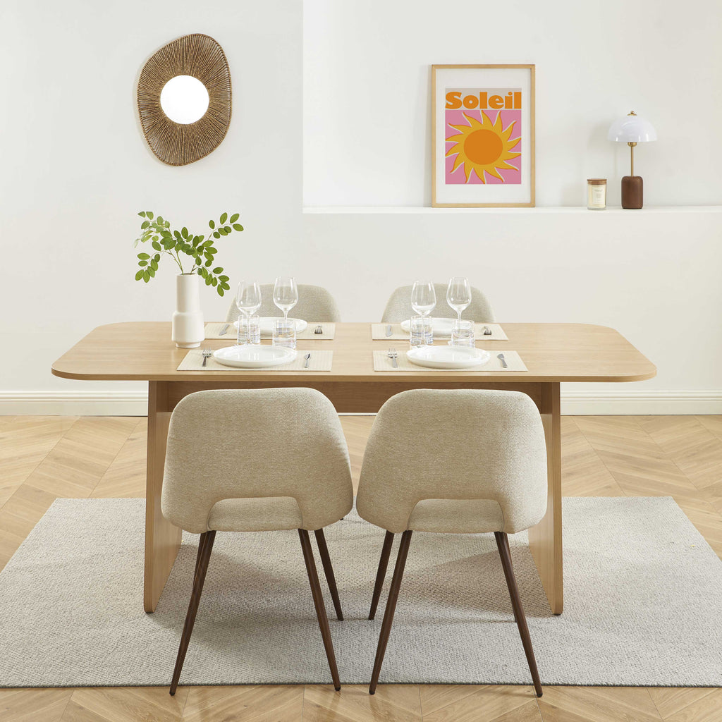 LANGO Solid Wood Dining Table