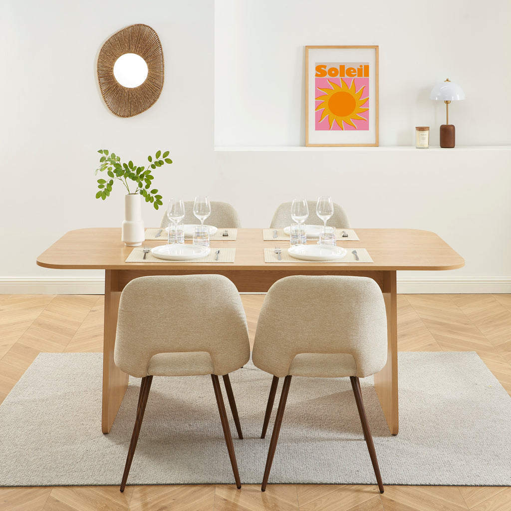 LANGO Solid Wood Dining Table