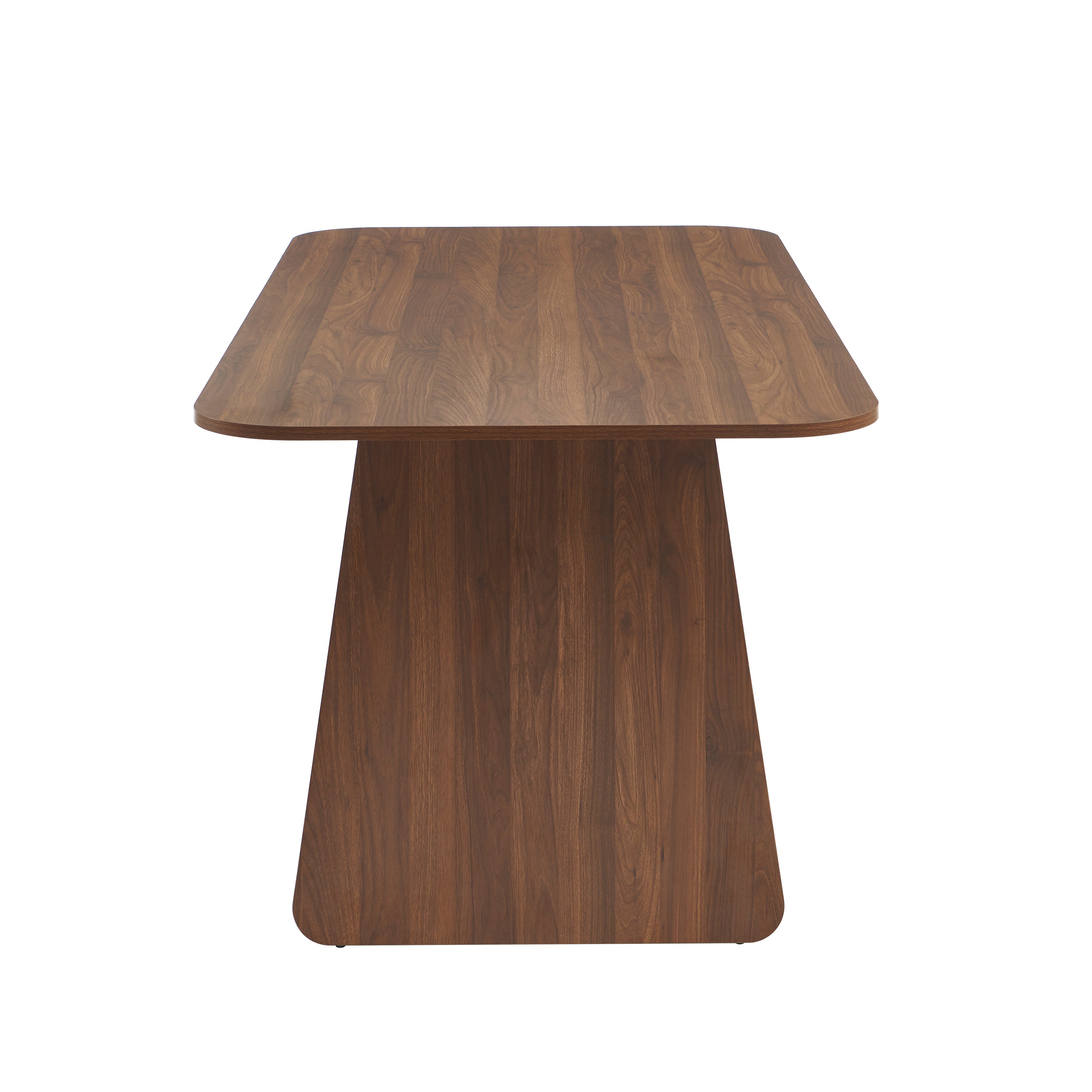 LANGO Solid Wood Dining Table – Walnut