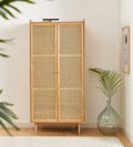 LEON Wood Veneer Wardrobe