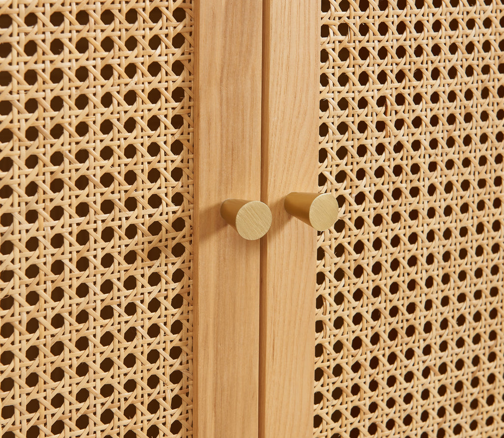 LEON Wood Veneer Wardrobe
