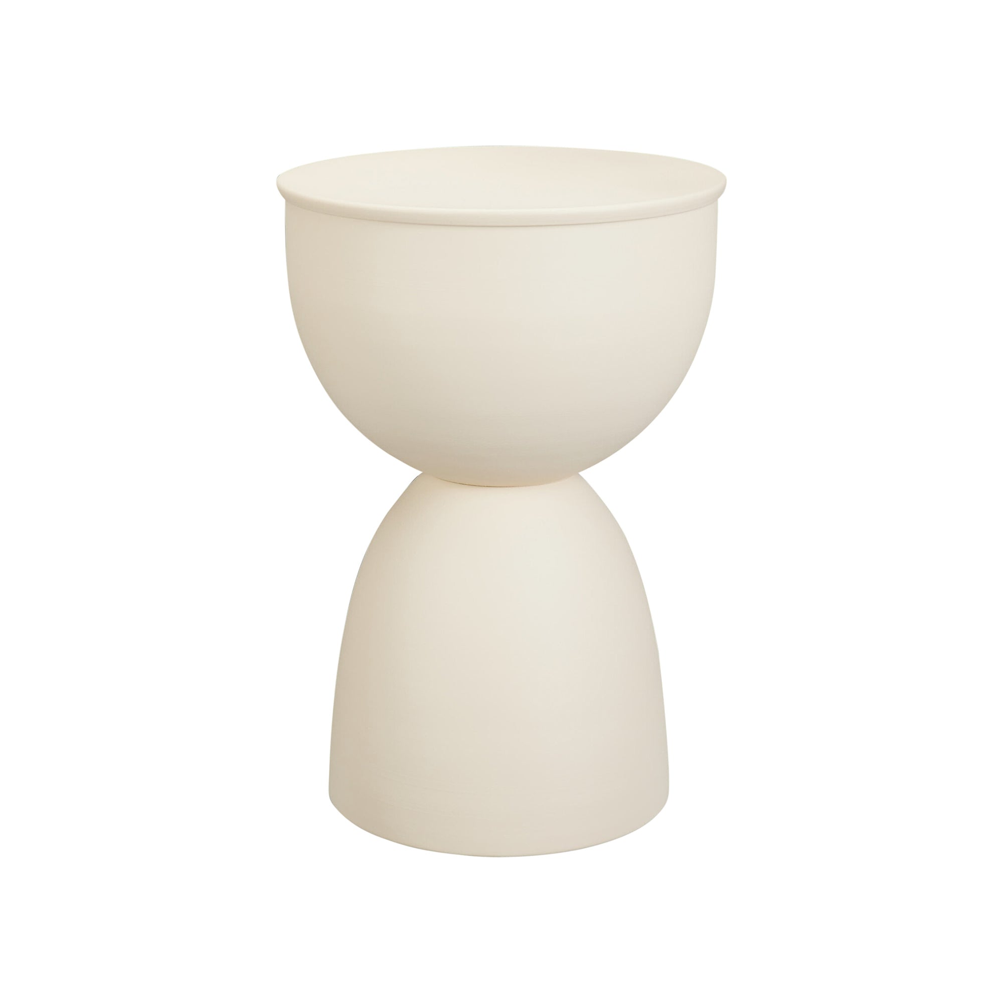 LIM Side Table Zinc Finish - White