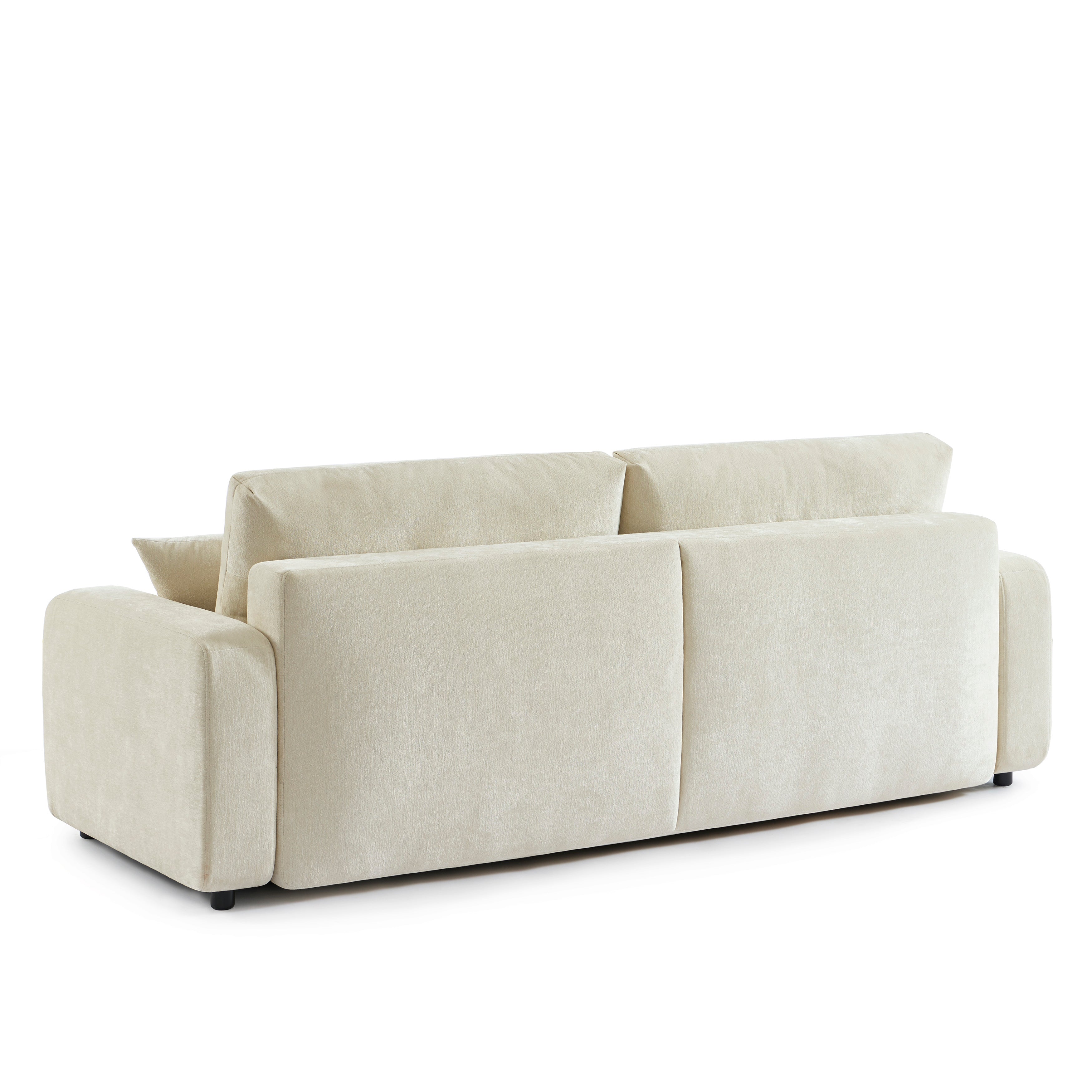LIVIO 3-Seater Convertible Sofa – Beige