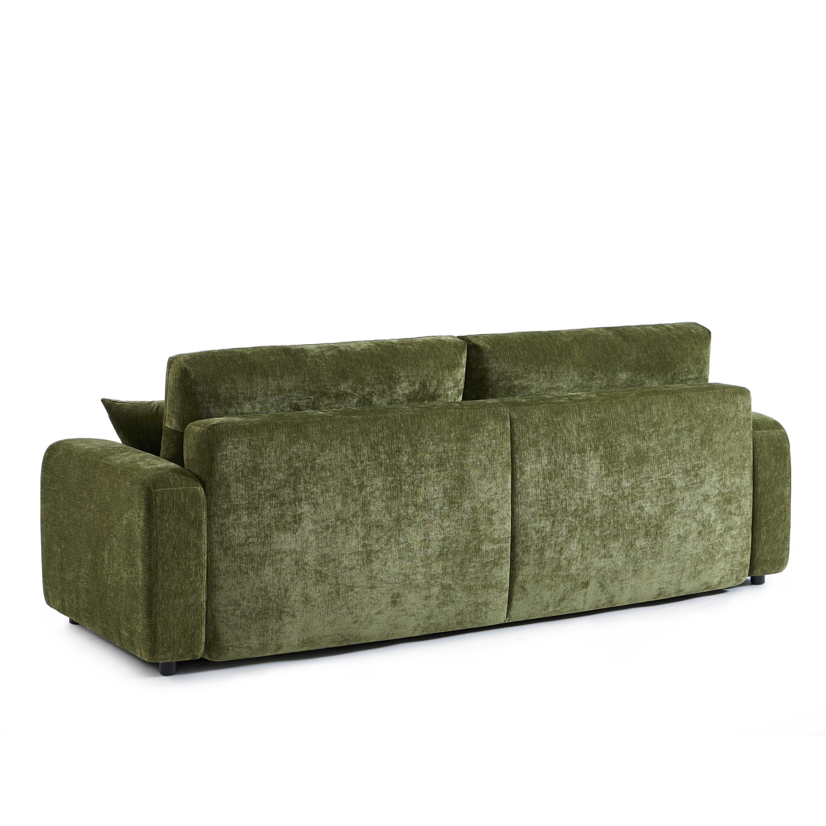LIVIO Fabric Straight Sofa – Green