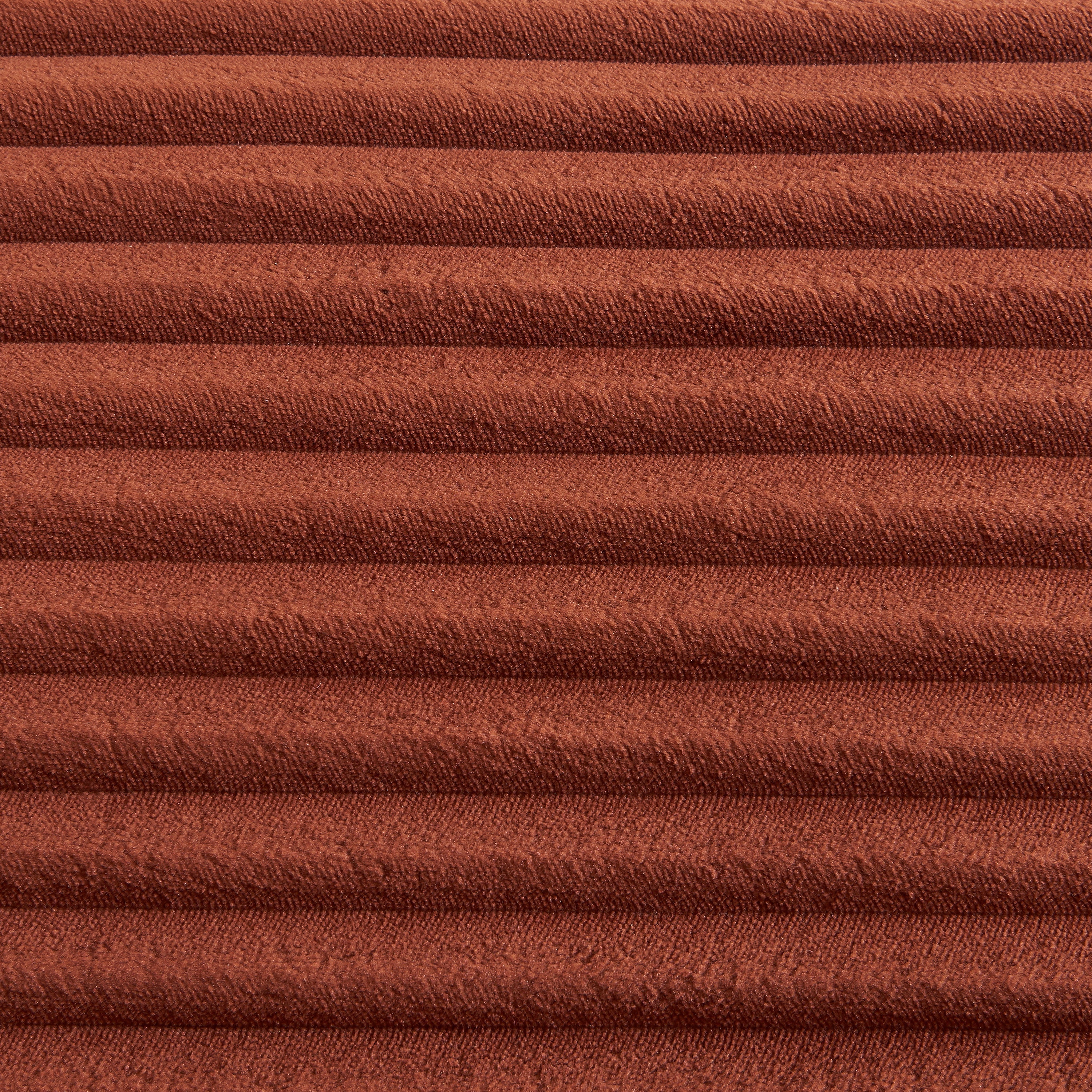 LOIC 3-Seater Convertible Sofa - Terracotta