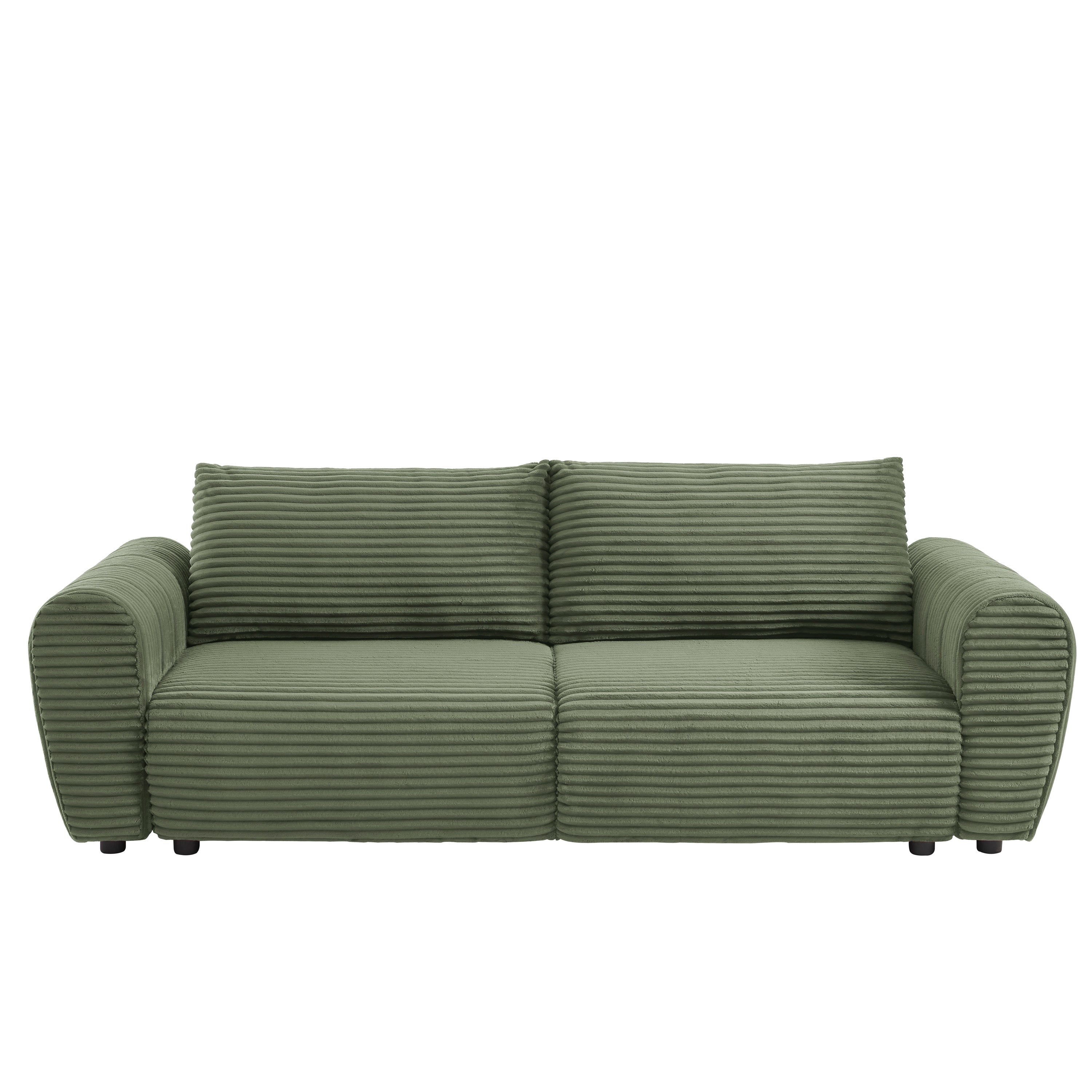 LOIC 3-Seater Convertible Sofa - Green