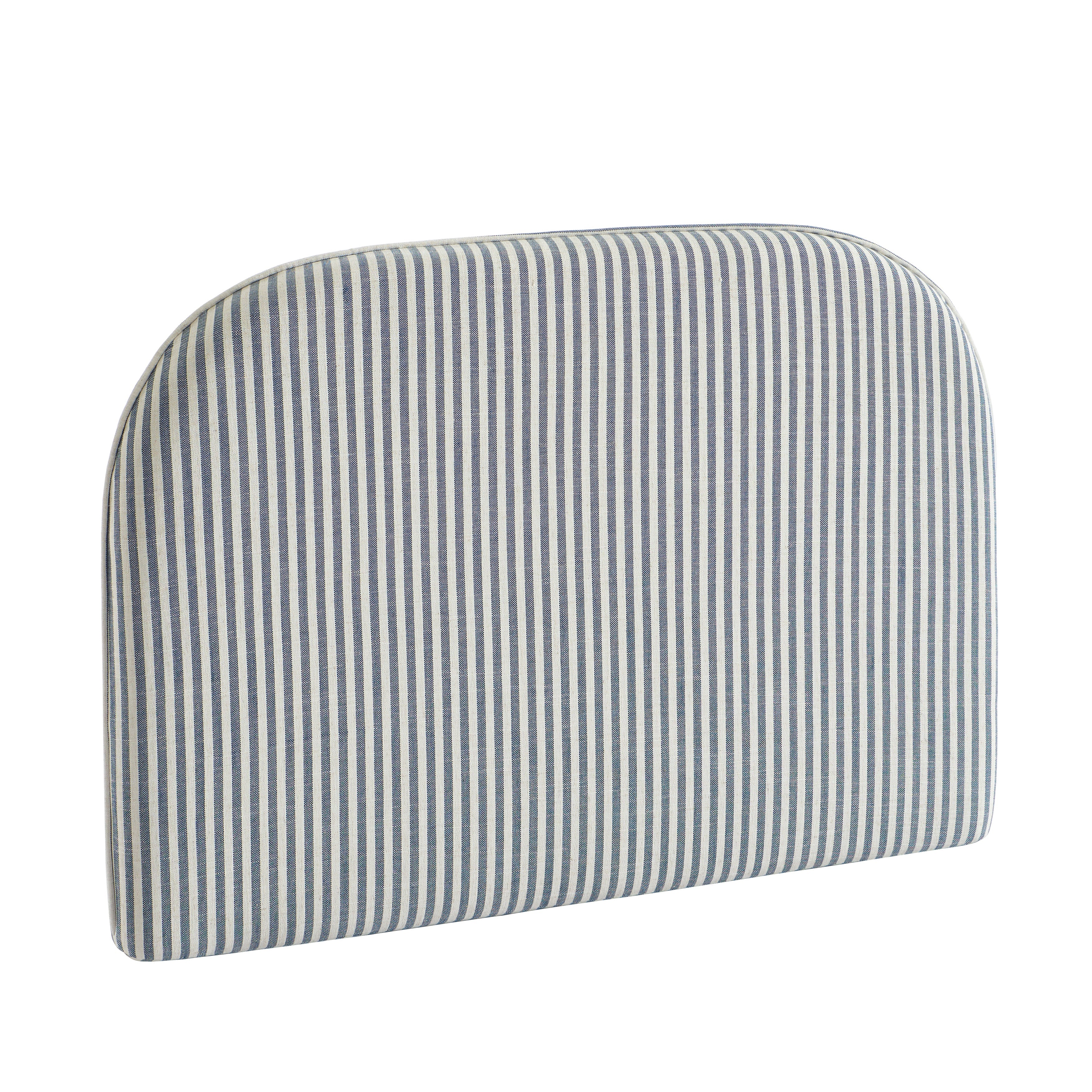 LOUISON Upholstered Bed Headboard – Blue