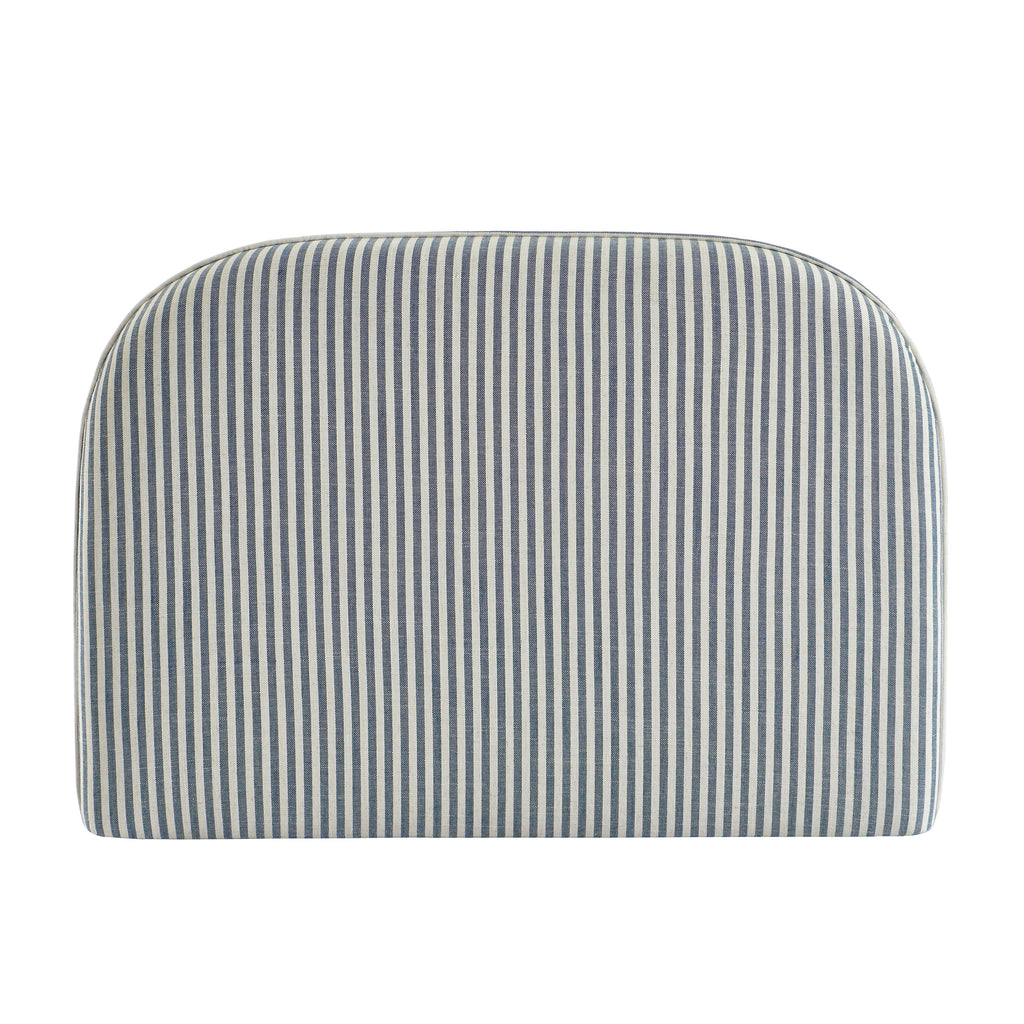 LOUISON Upholstered Bed Headboard – Blue