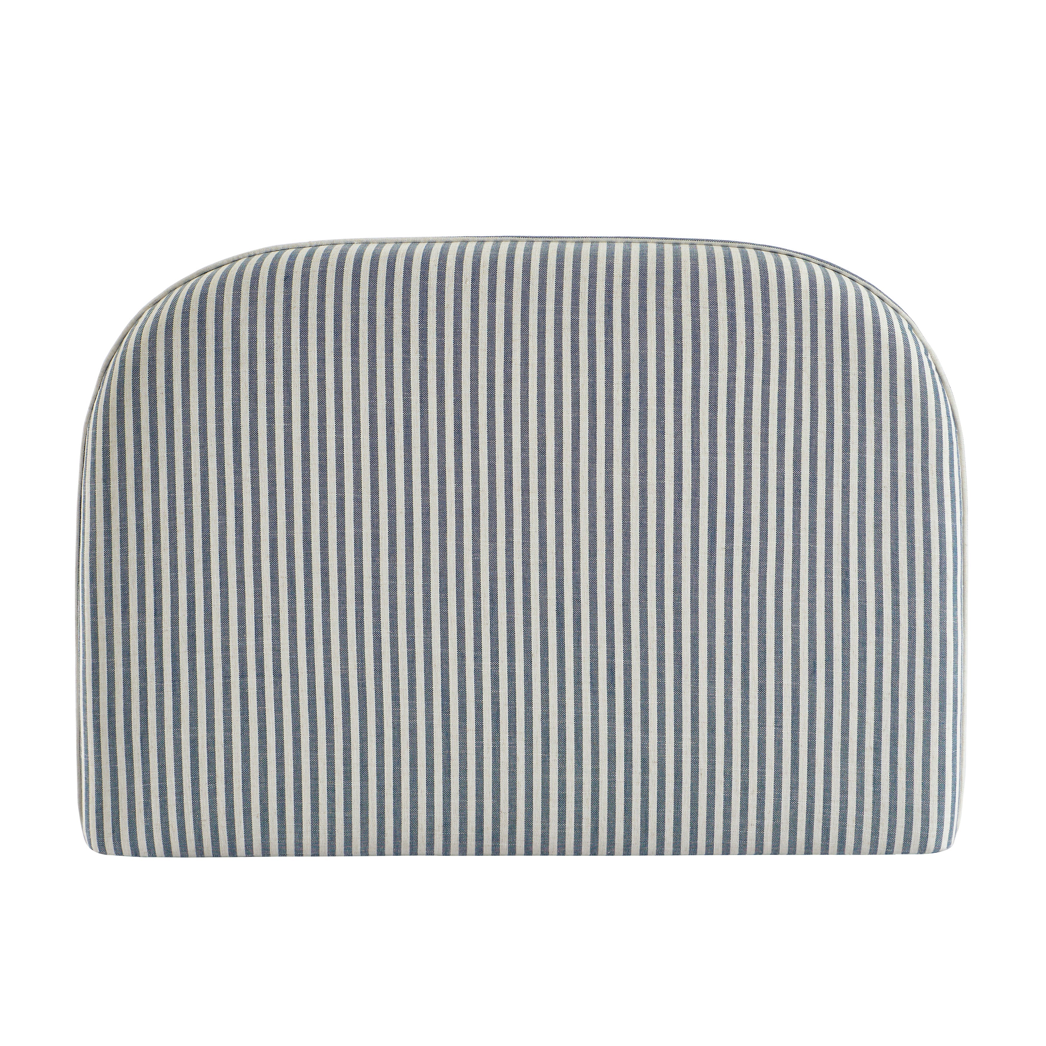 LOUISON Upholstered Bed Headboard – Blue